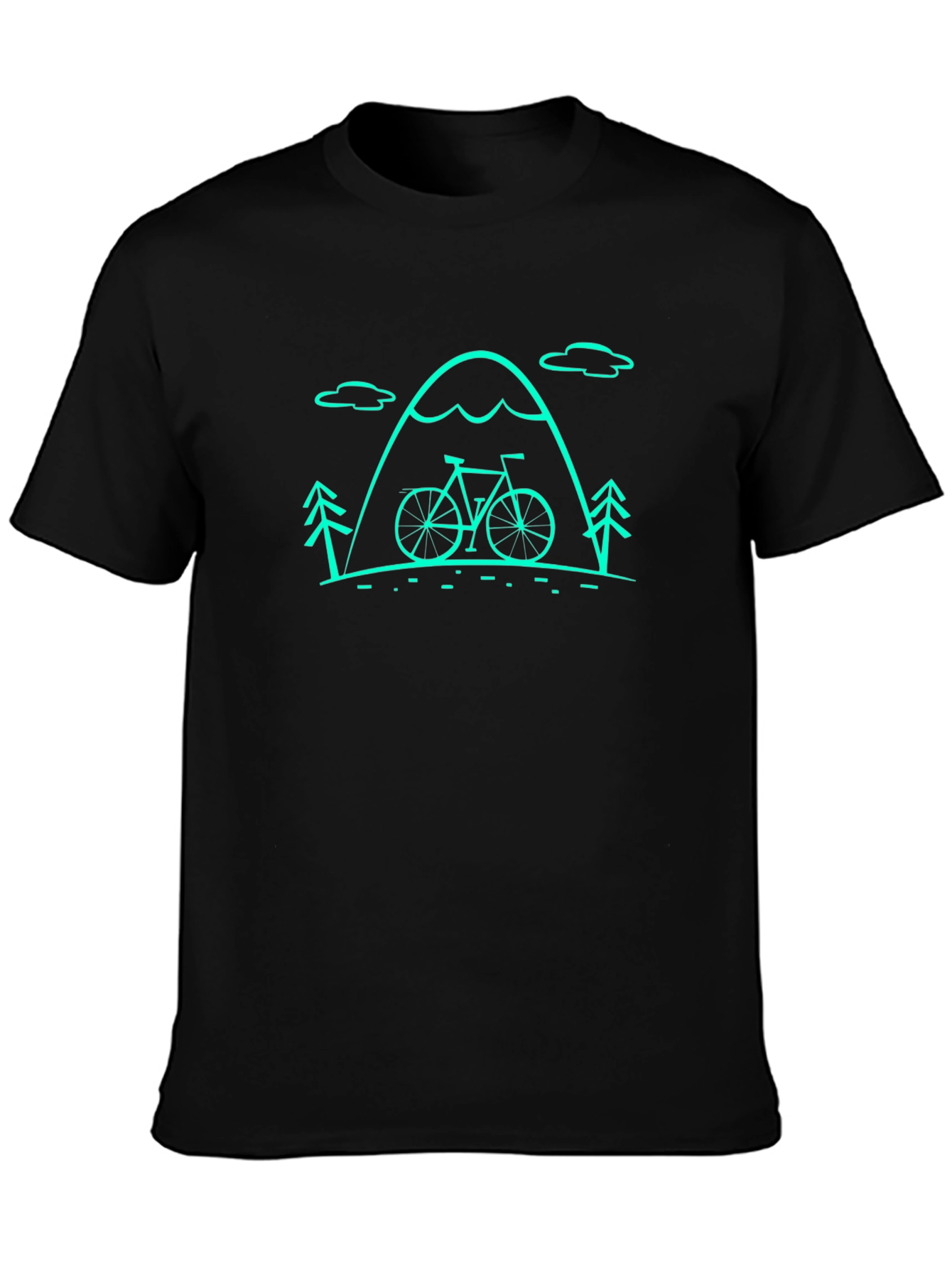 Mountain Bike Graphic T-Shirt - Adventure Ready