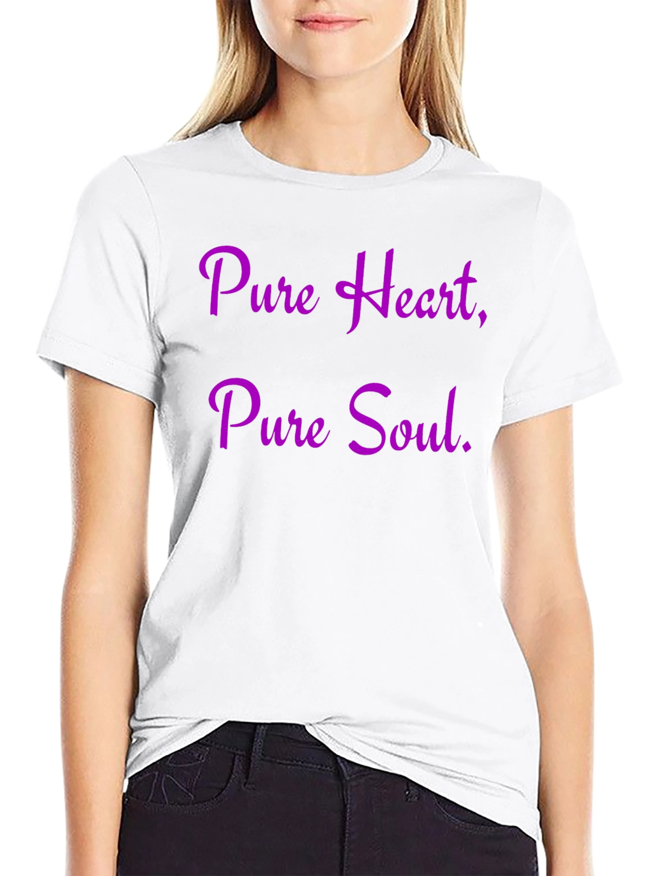 Pure Heart Pure Soul Black T-Shirt