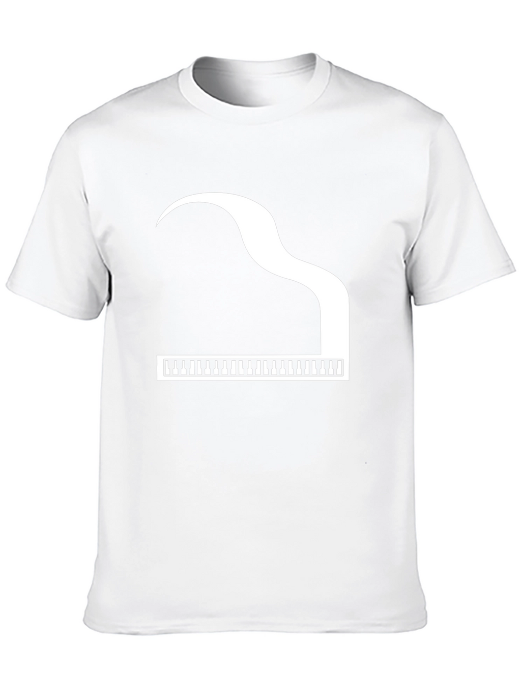 Piano Graphic Black T-Shirt