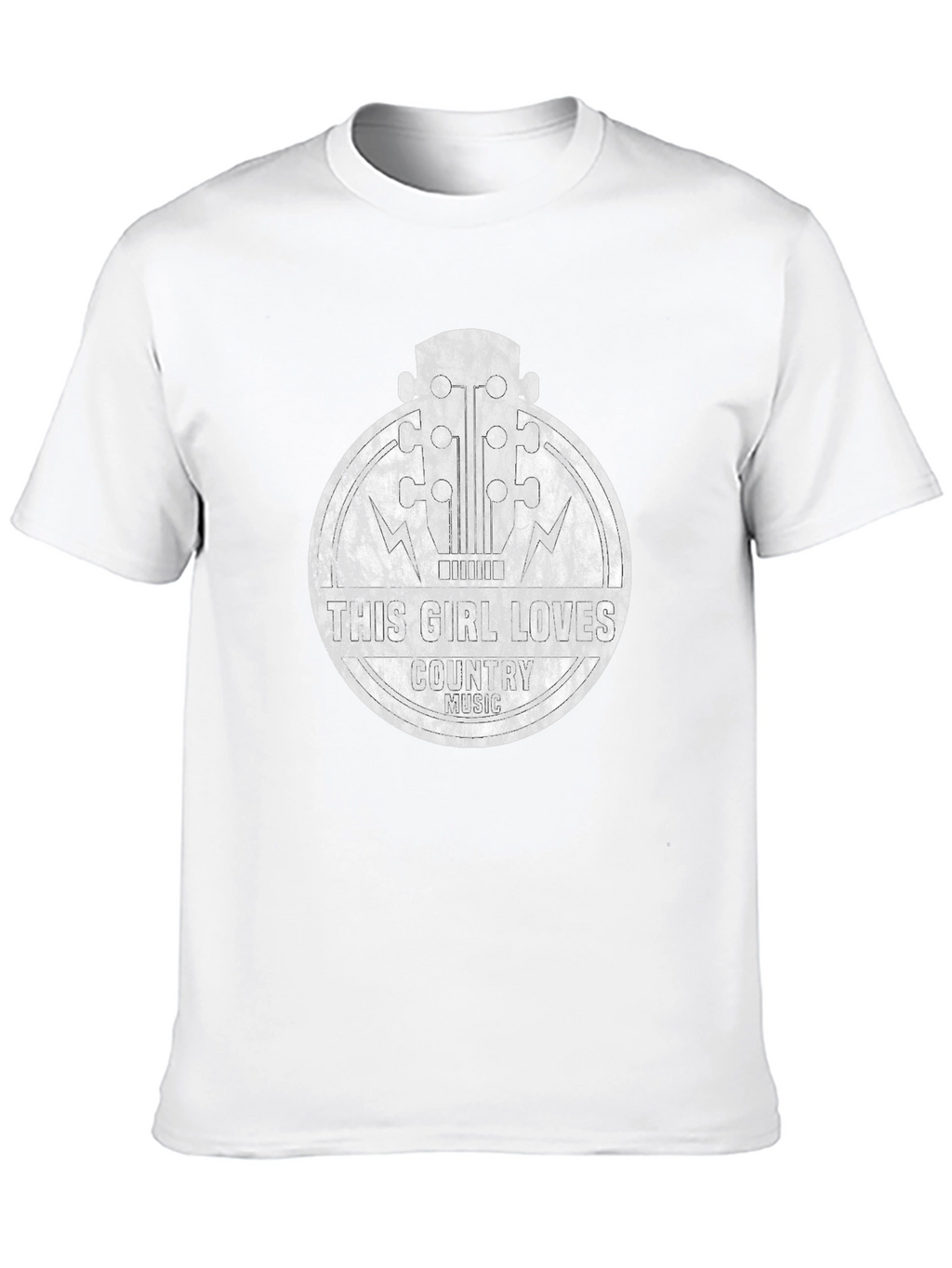 This Girl Loves Country Music T-Shirt