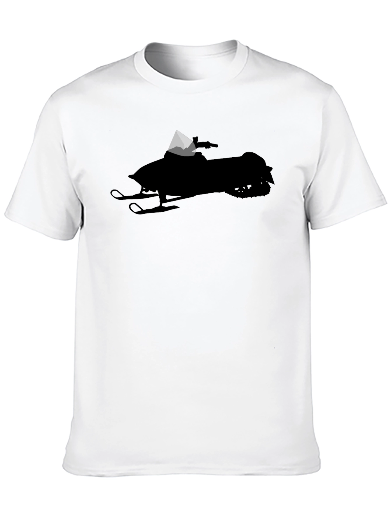 Snowmobile Silhouette T-Shirt - Ride in Style!