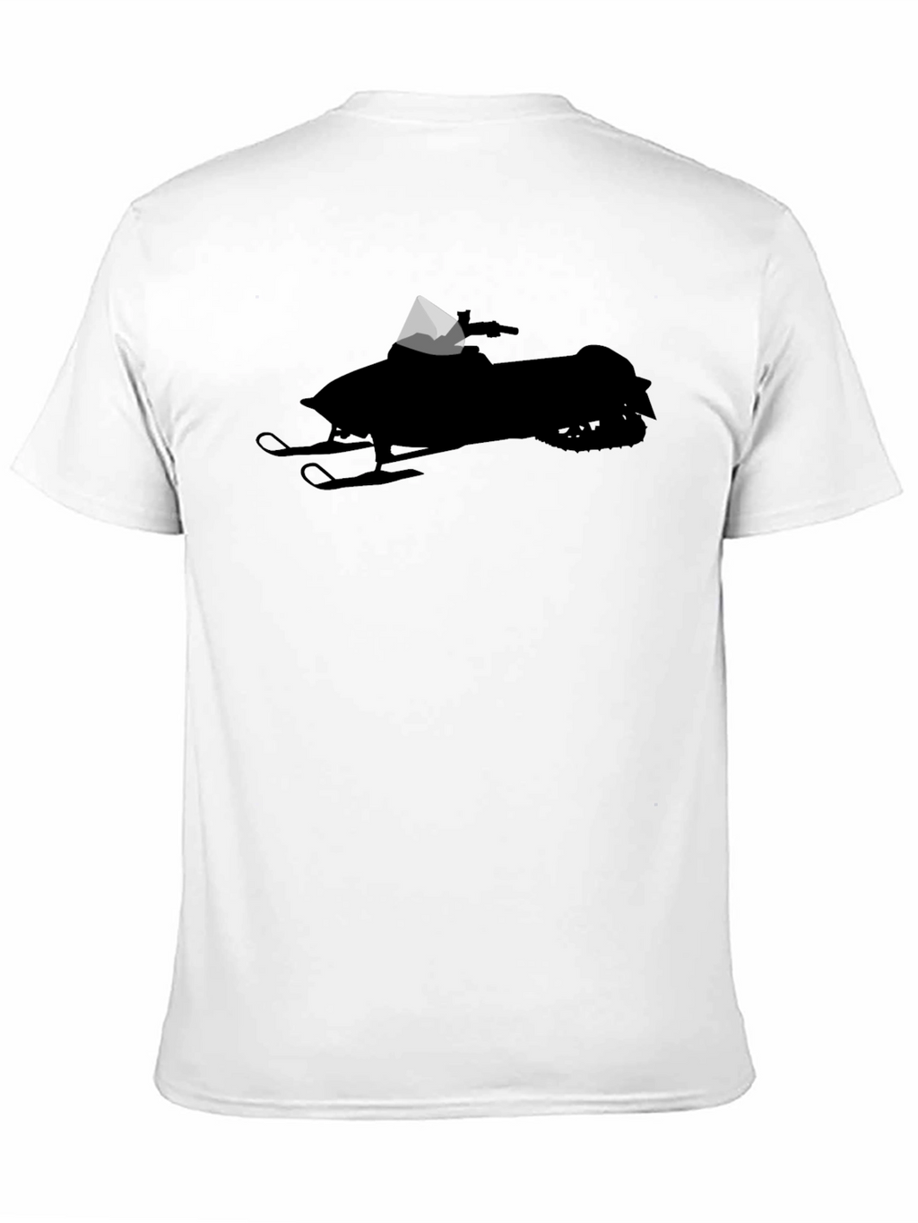 Snowmobile Silhouette T-Shirt - Ride in Style!