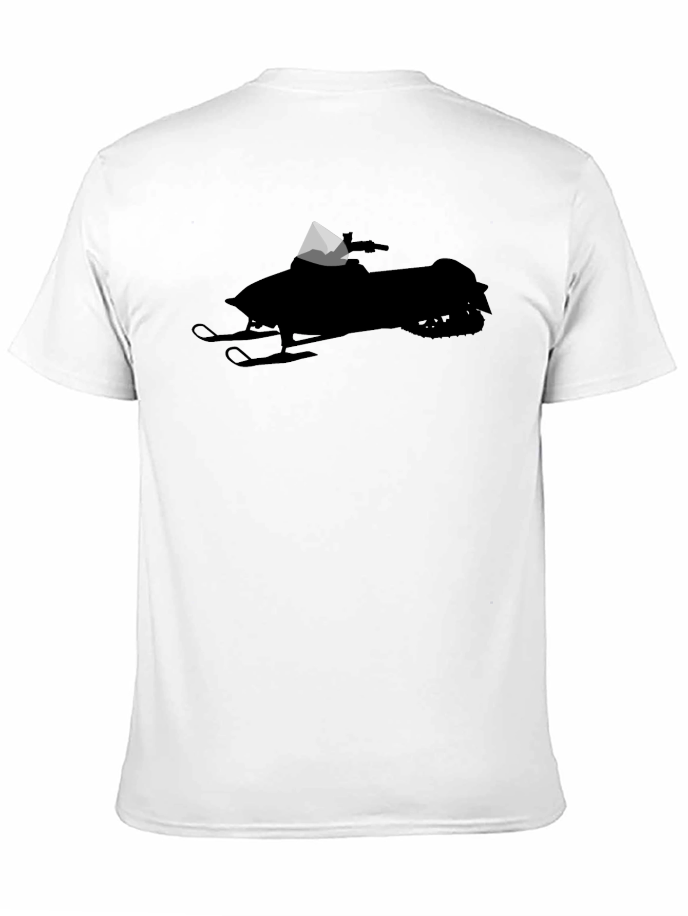 Snowmobile Silhouette T-Shirt - Ride in Style!