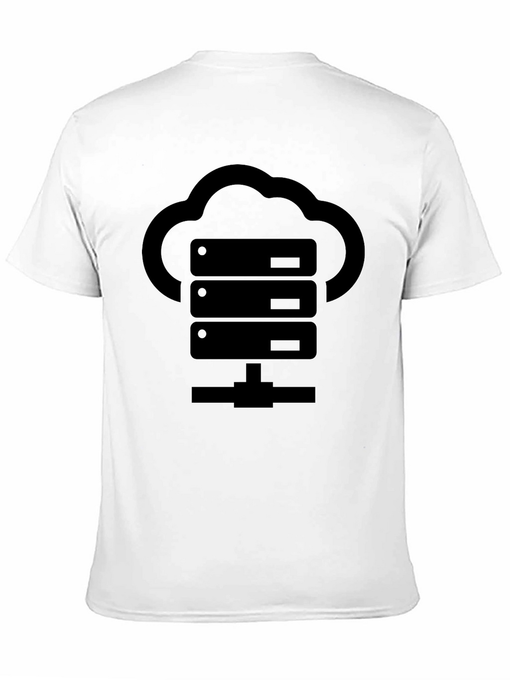 Cloud Server Black Graphic T-Shirt