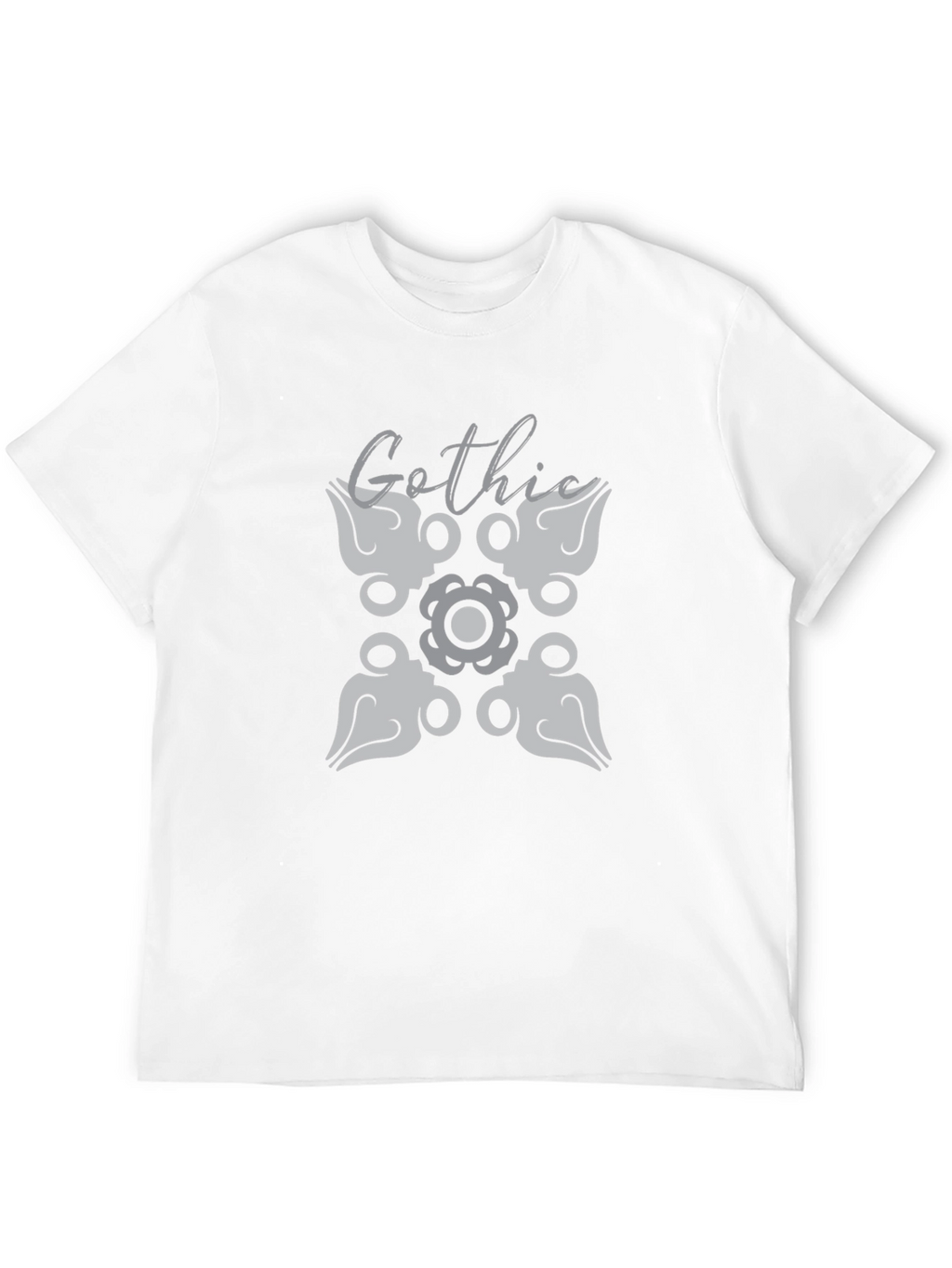 Gothic Design Black T-Shirt