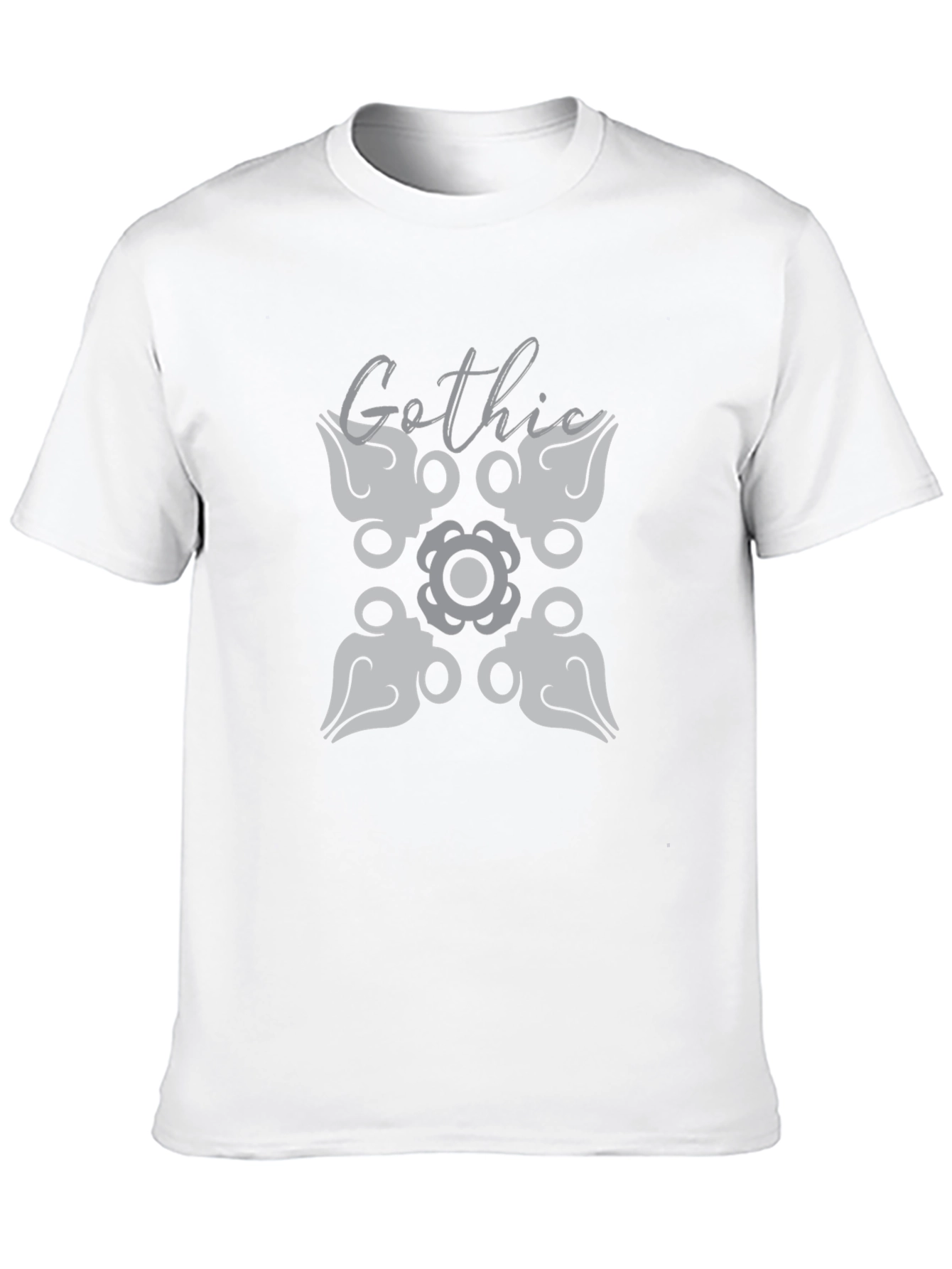 Gothic Design Black T-Shirt