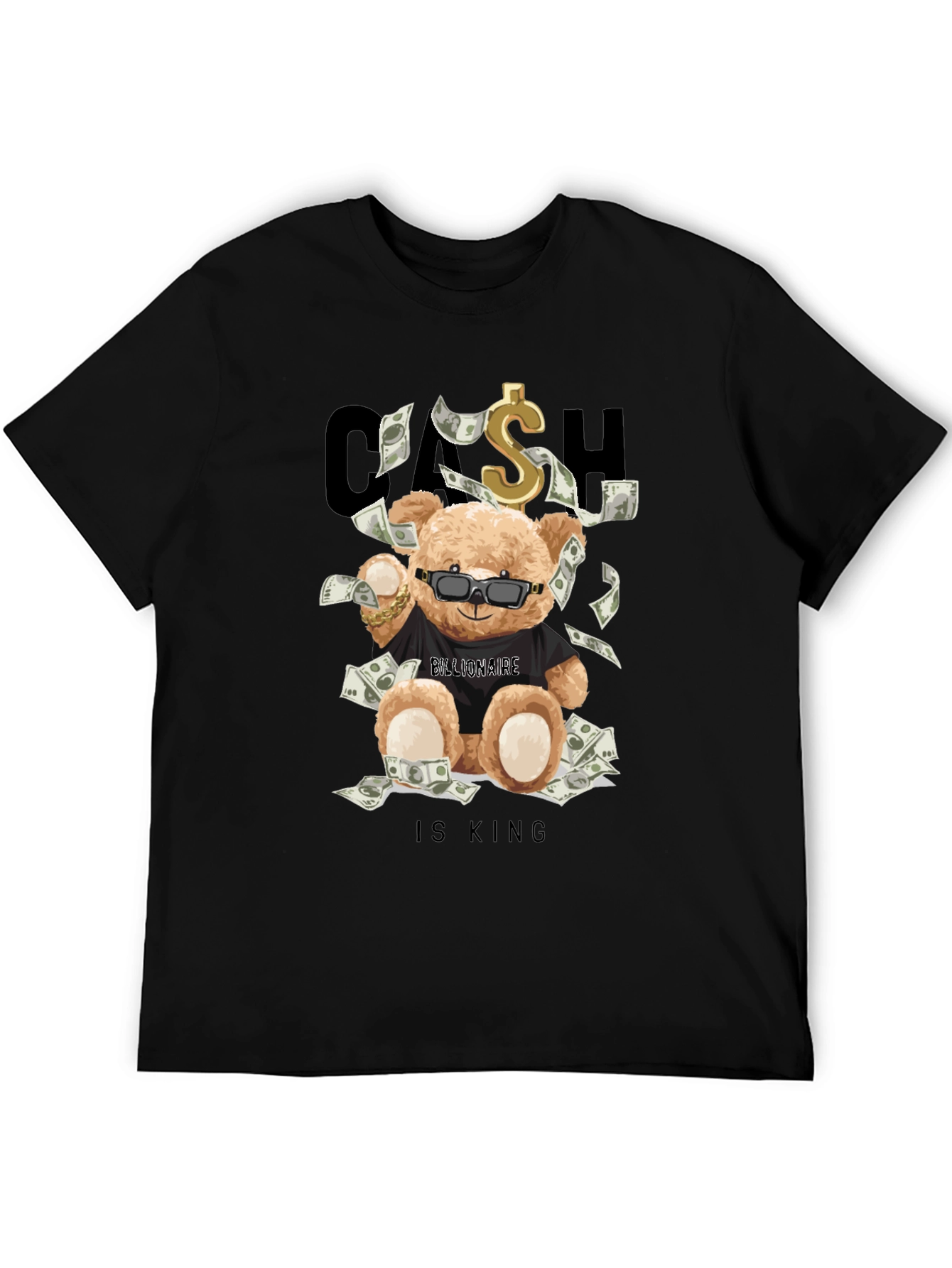 Cash Is King Bear T-Shirt