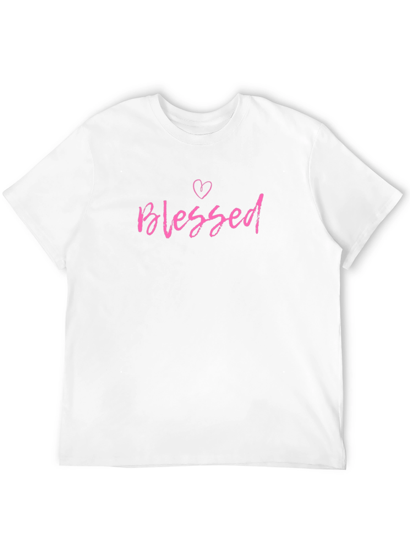 Blessed Graphic Tee - Soft Cotton Crew Neck Shirt