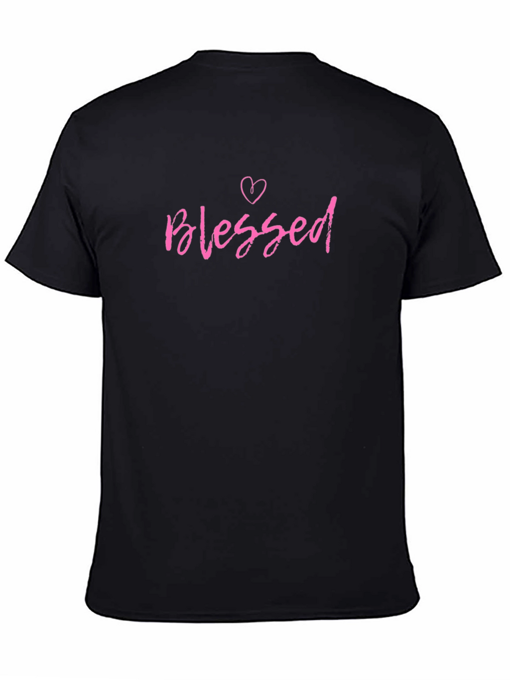 Blessed Graphic Tee - Soft Cotton Crew Neck Shirt