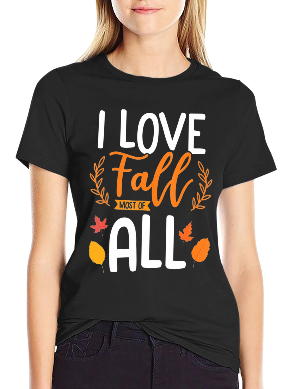 I Love Fall Most of All T-Shirt