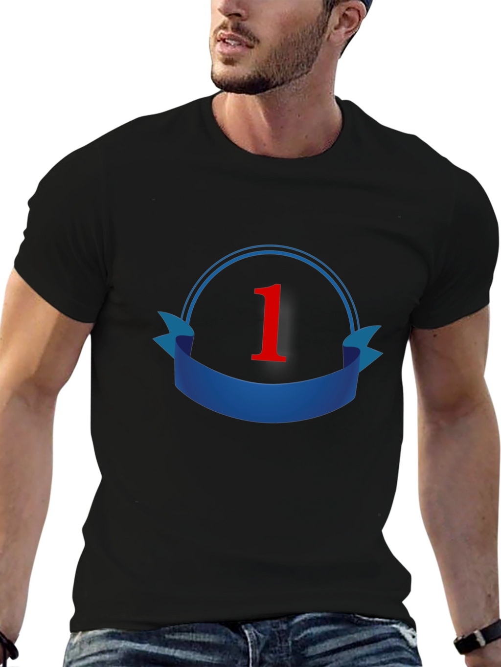 Champion #1 T-Shirt - Black