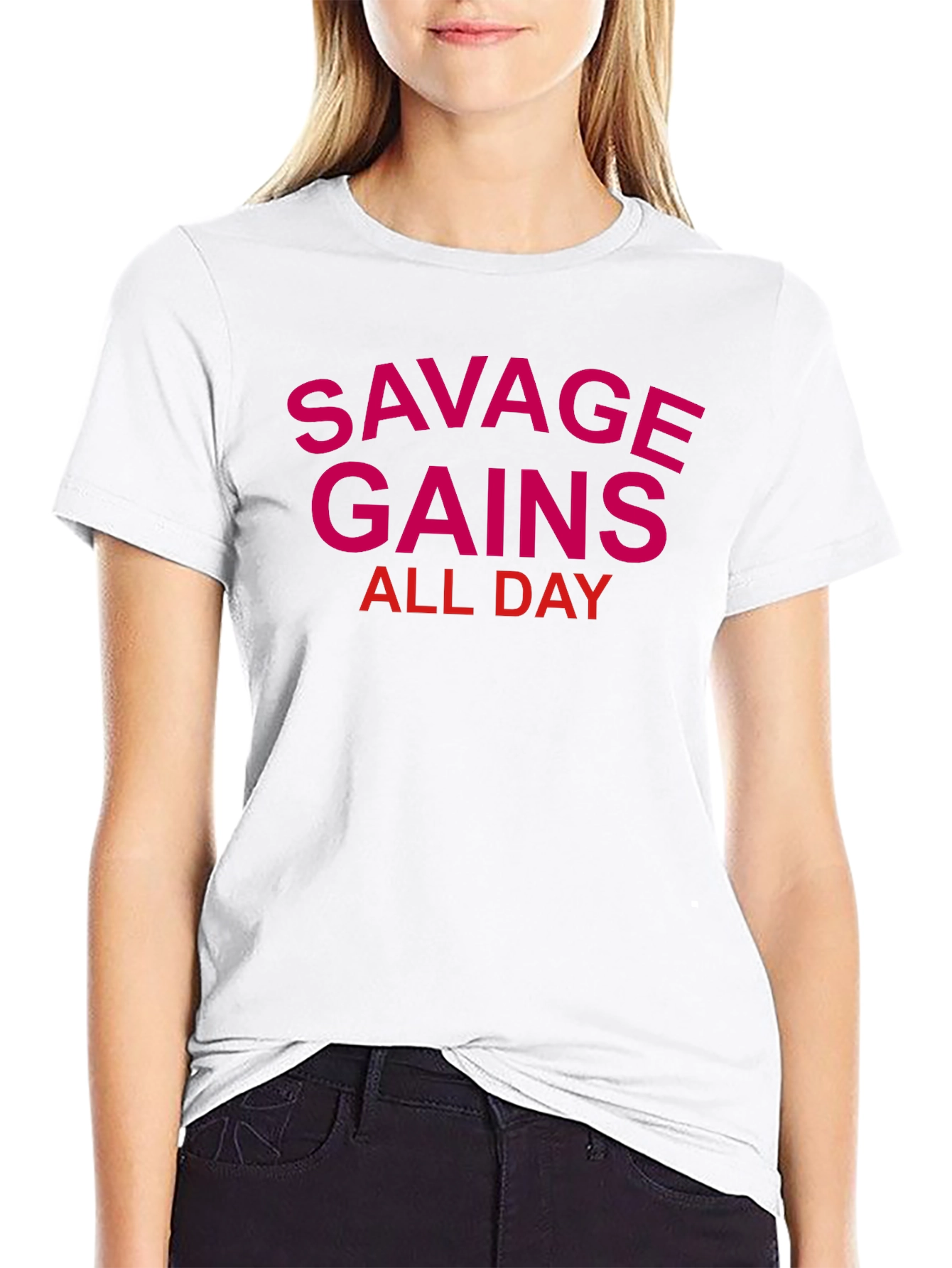 Savage Gains All Day Graphic Tee