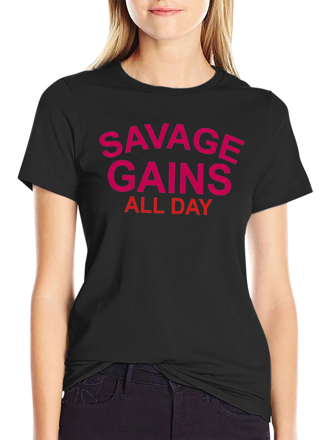 Savage Gains All Day Graphic Tee