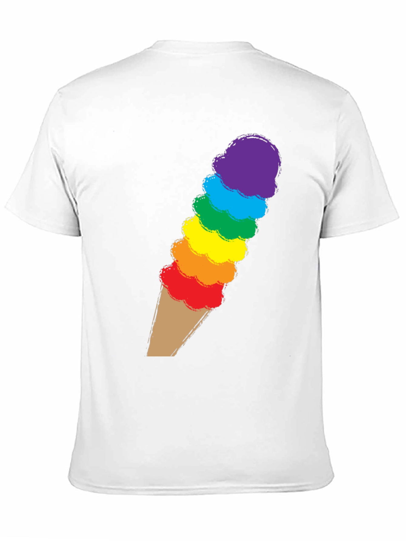 Rainbow Ice Cream T-Shirt