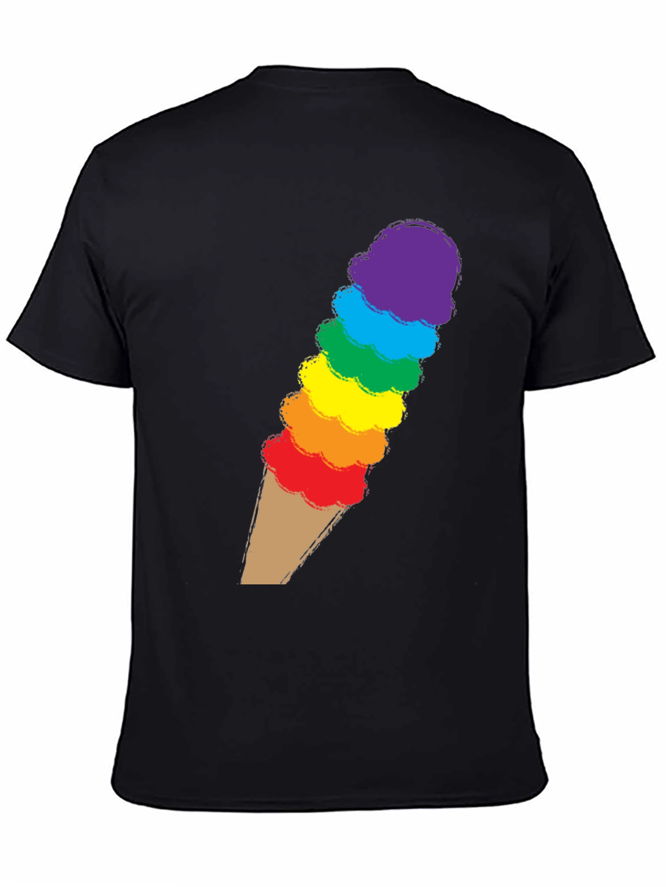 Rainbow Ice Cream T-Shirt