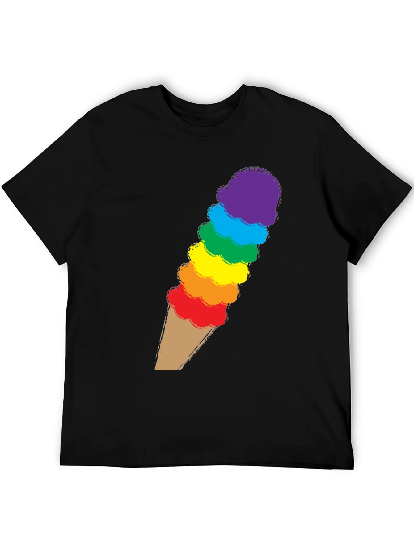 Rainbow Ice Cream T-Shirt