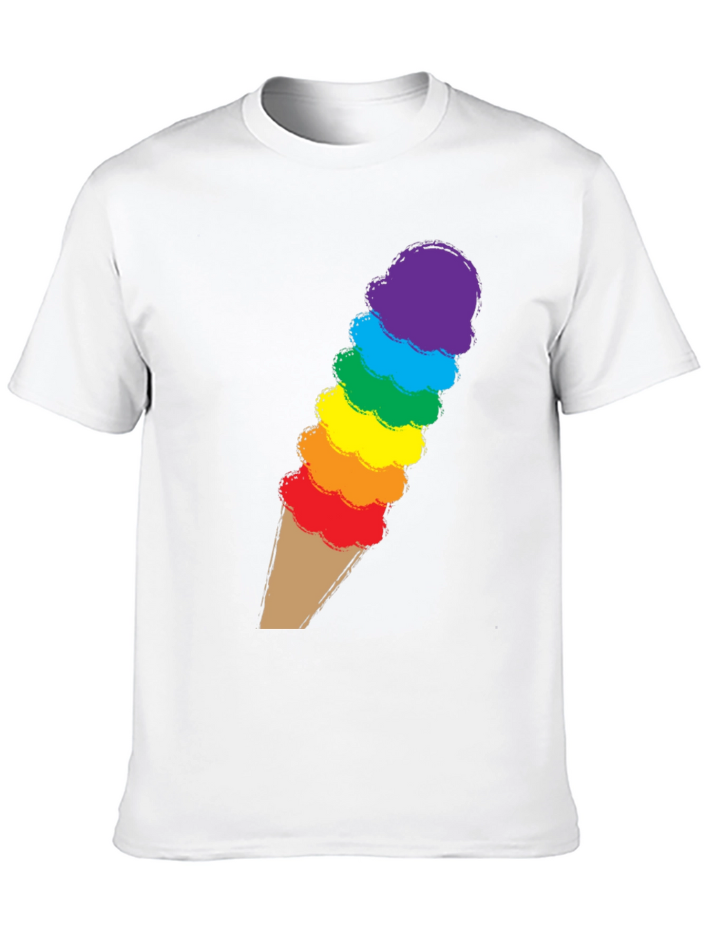 Rainbow Ice Cream T-Shirt