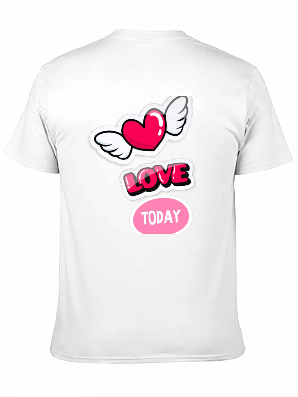 Love Today Graphic Tee - Stylish Black Cotton T-Shirt