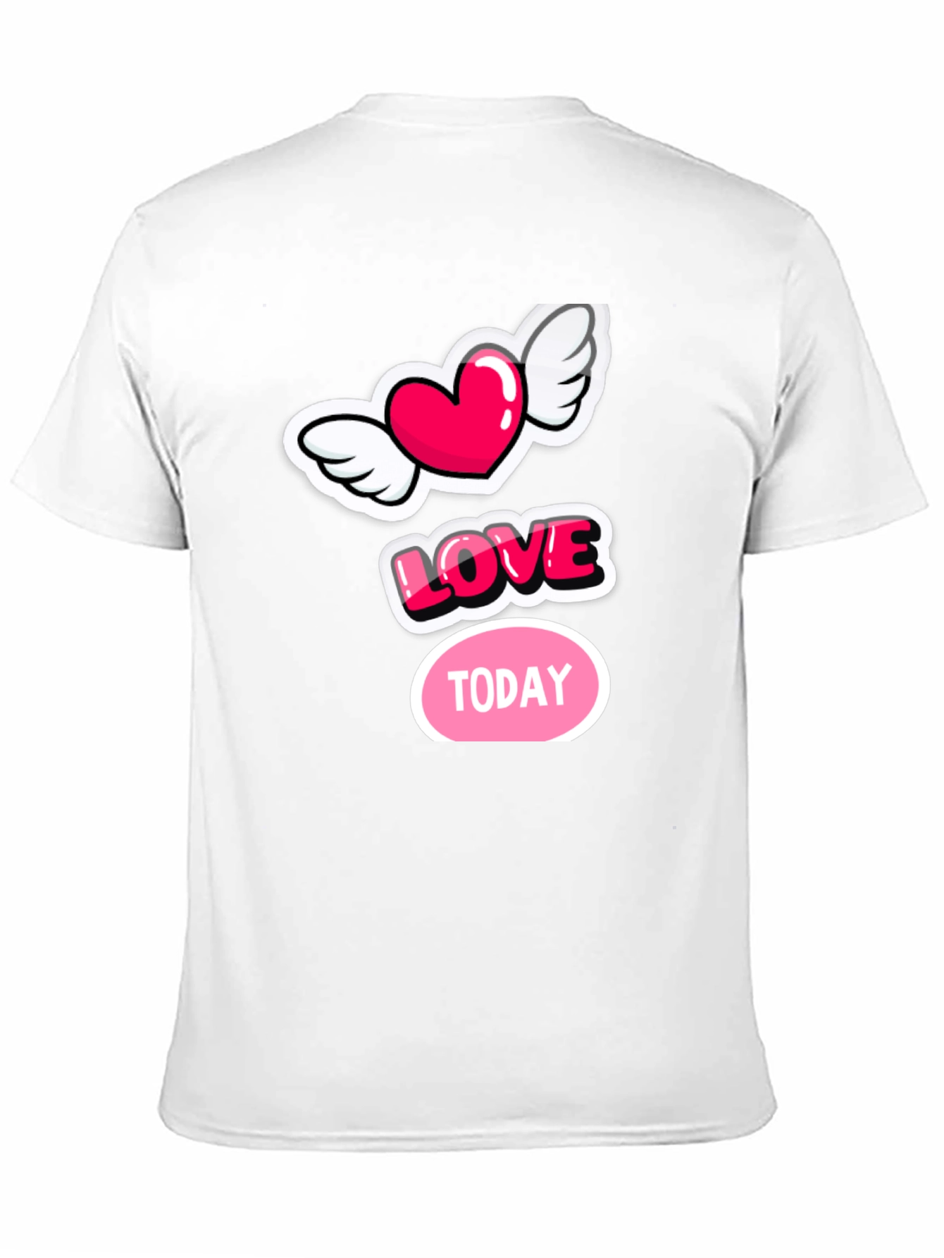 Love Today Graphic Tee - Stylish Black Cotton T-Shirt