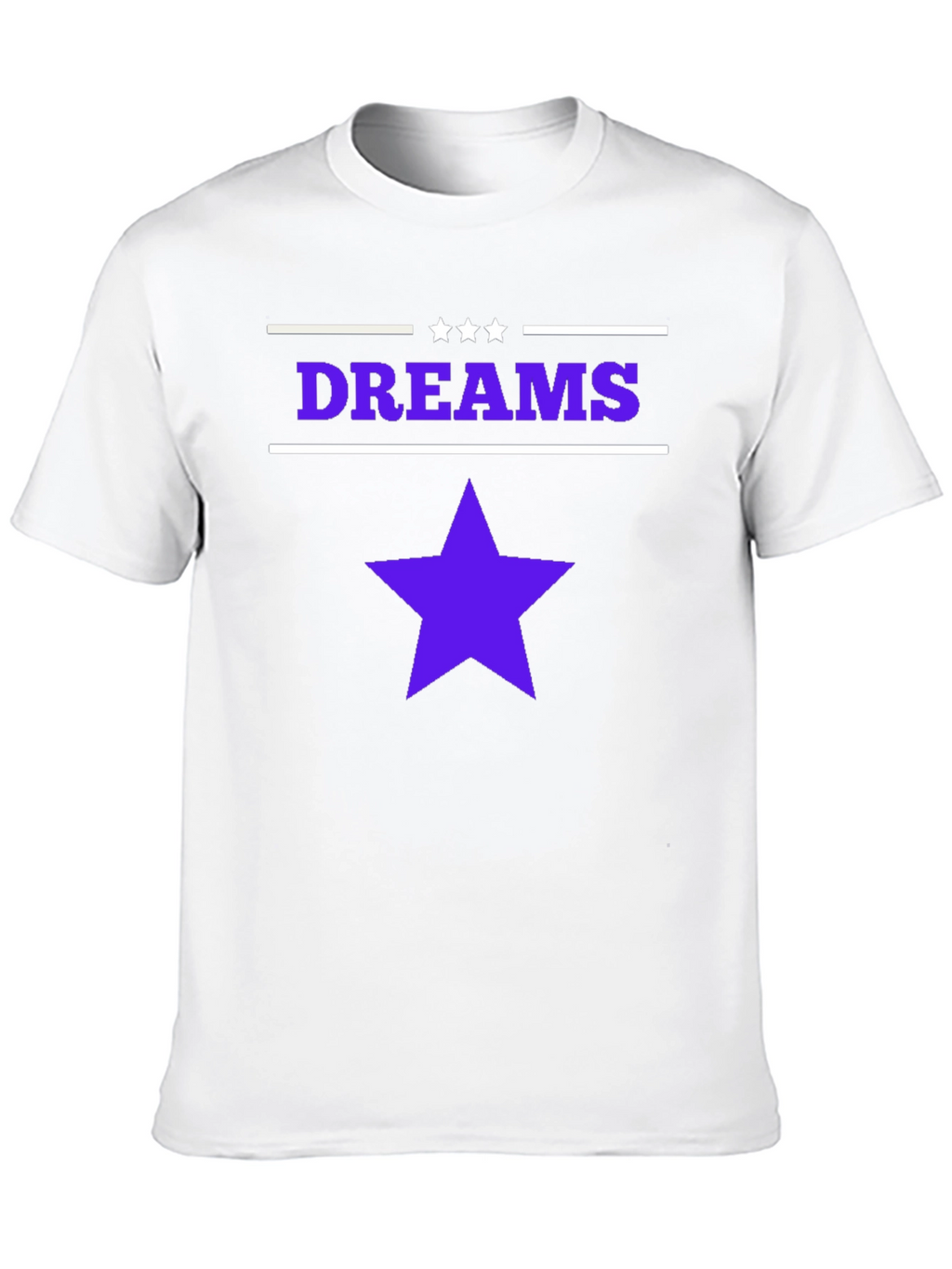Dreams Star Graphic Black T-Shirt