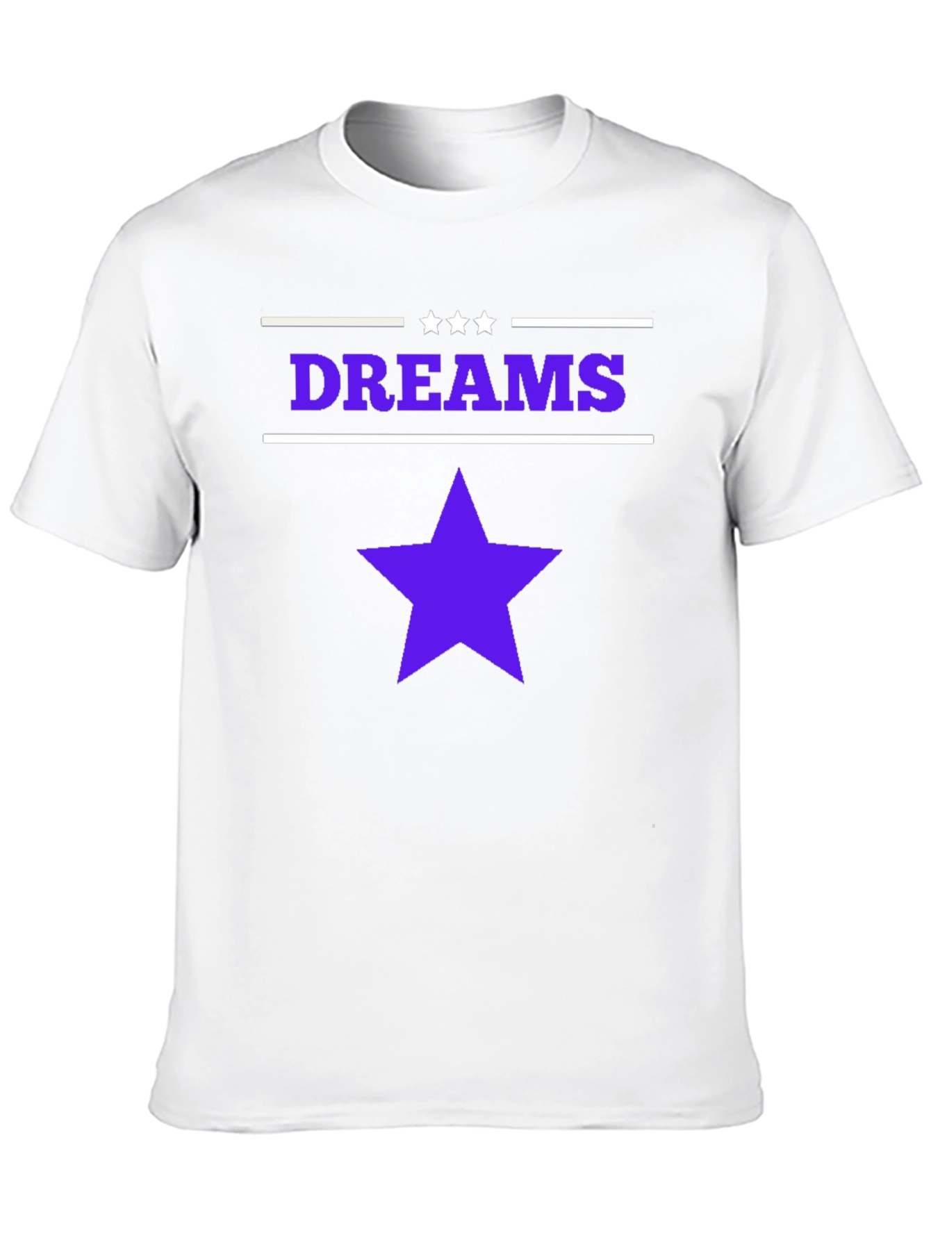 Dreams Star Graphic Black T-Shirt