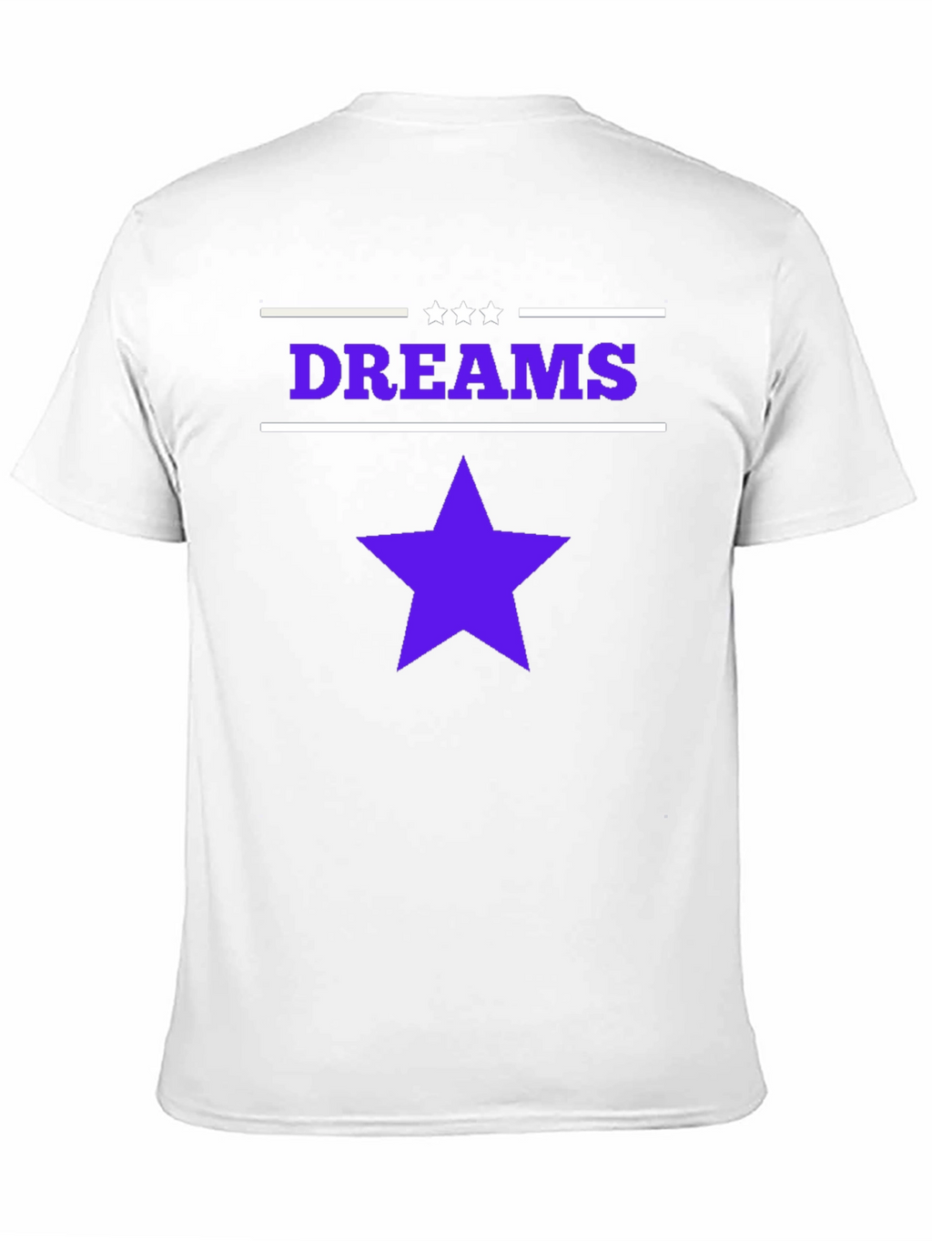 Dreams Star Graphic Black T-Shirt
