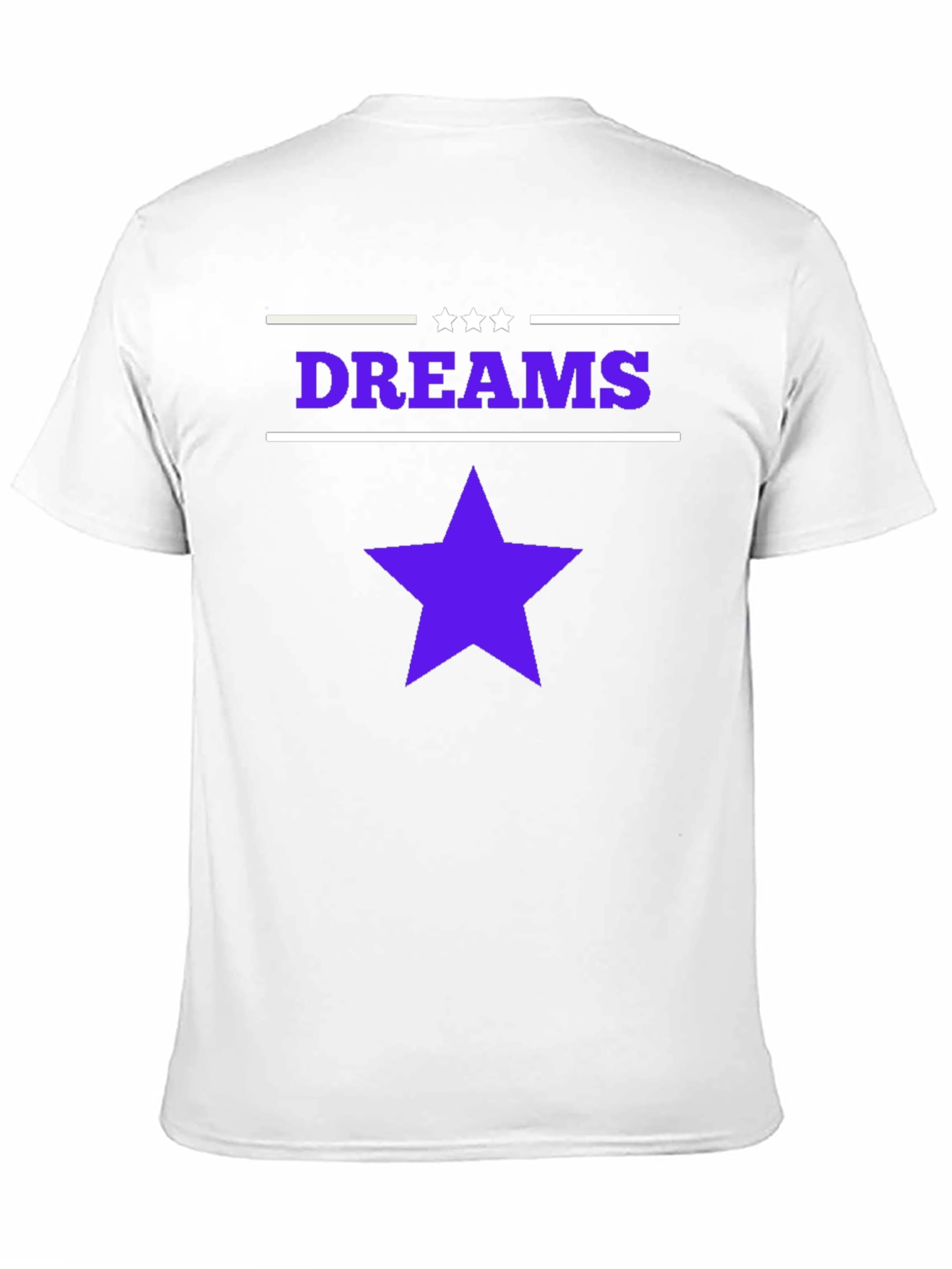 Dreams Star Graphic Black T-Shirt