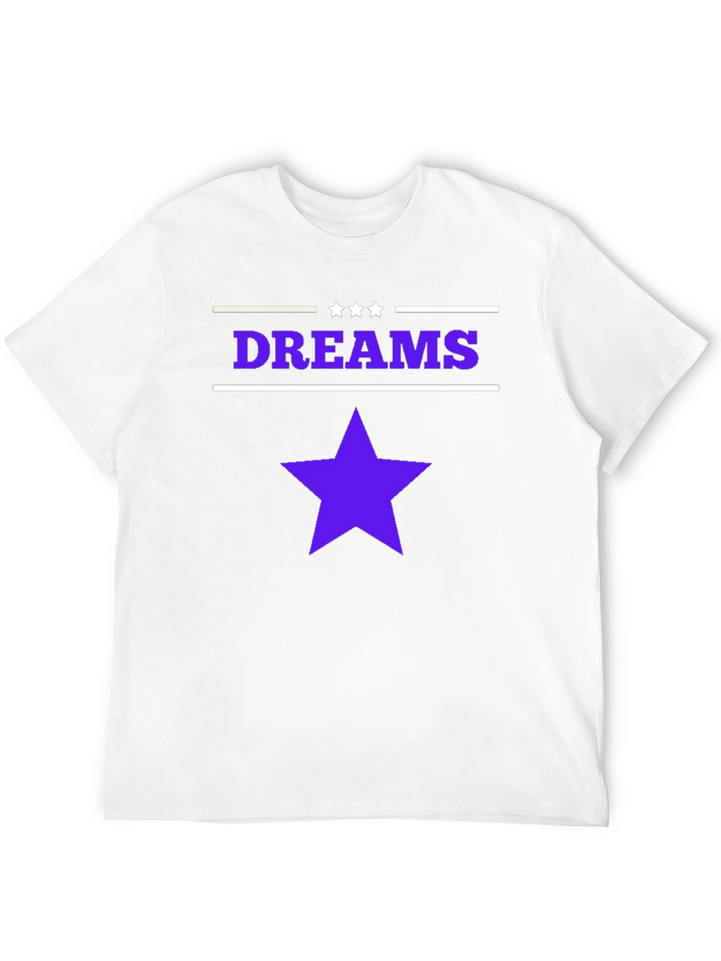 Dreams Star Graphic Black T-Shirt