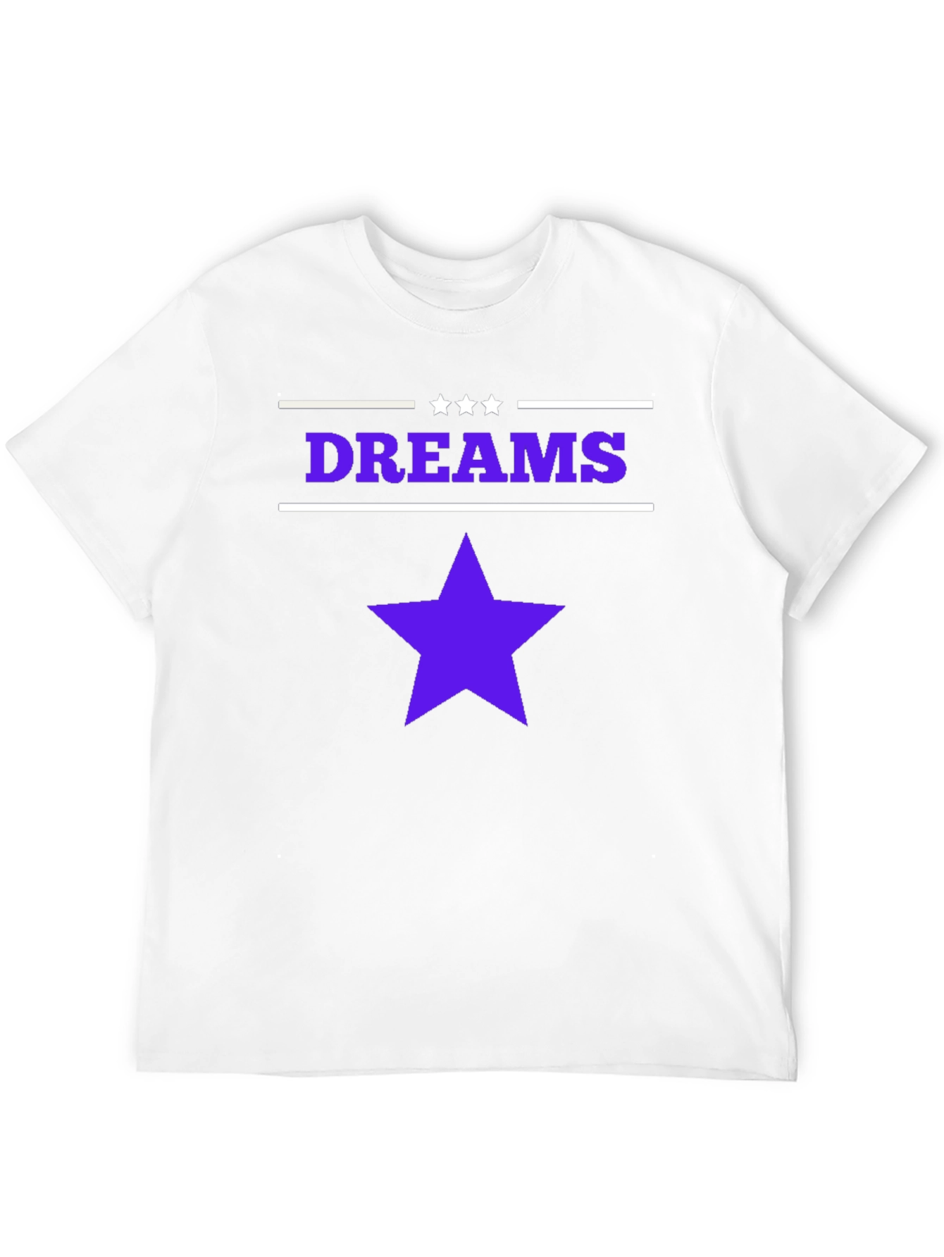 Dreams Star Graphic Black T-Shirt