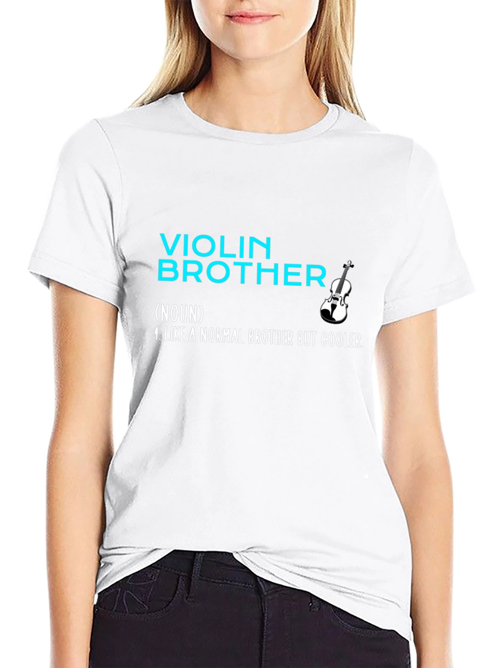 Violin Brother T-Shirt - Cool Musician Tee