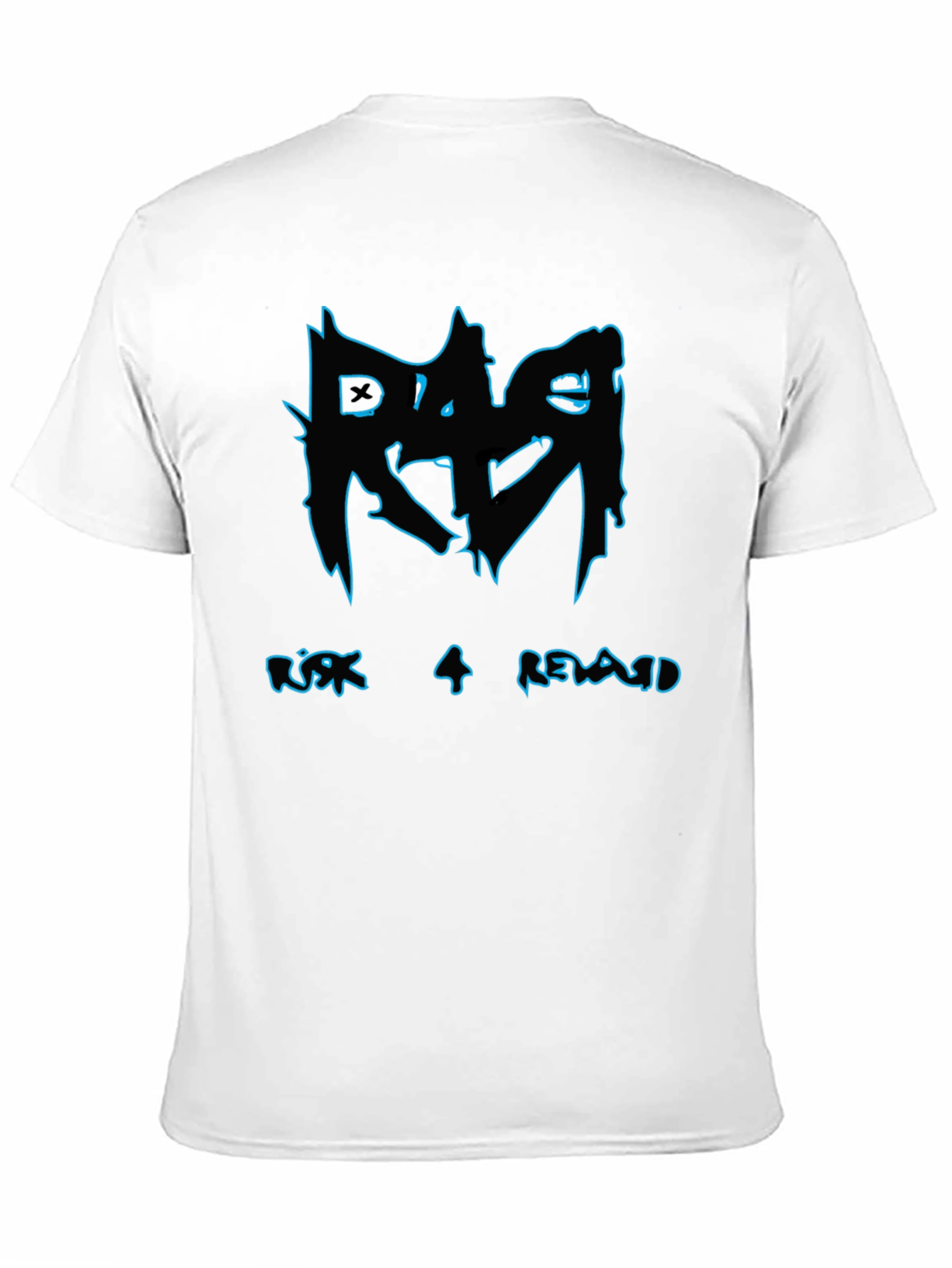 Risk 4 Reward Graphic Print Black T-Shirt