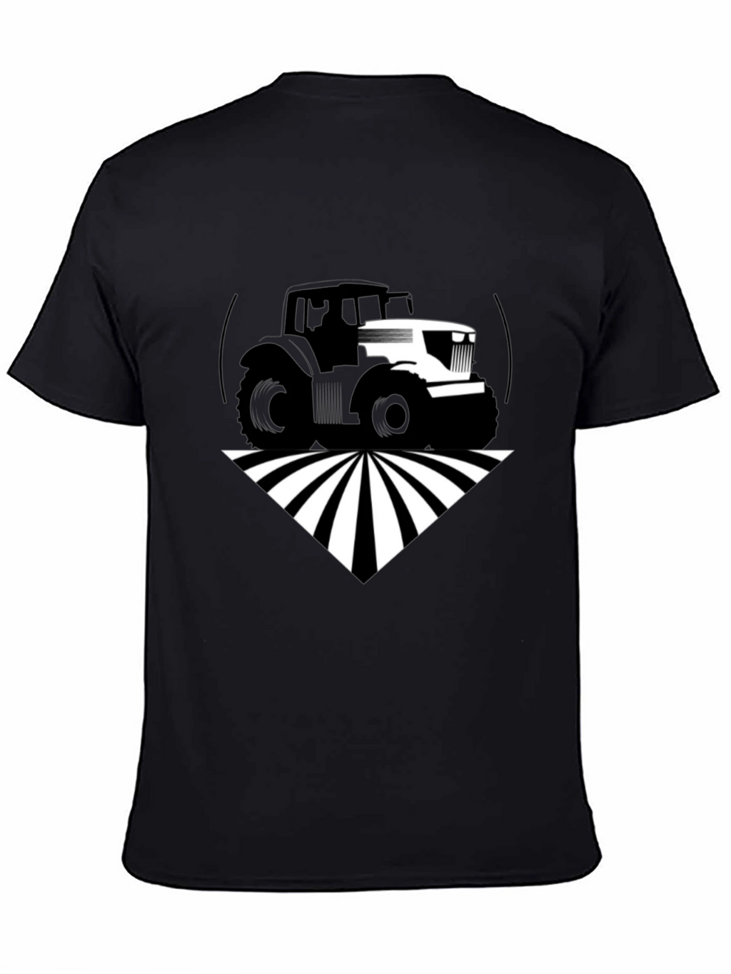 Tractor Graphic Black T-Shirt - Farm Life Apparel