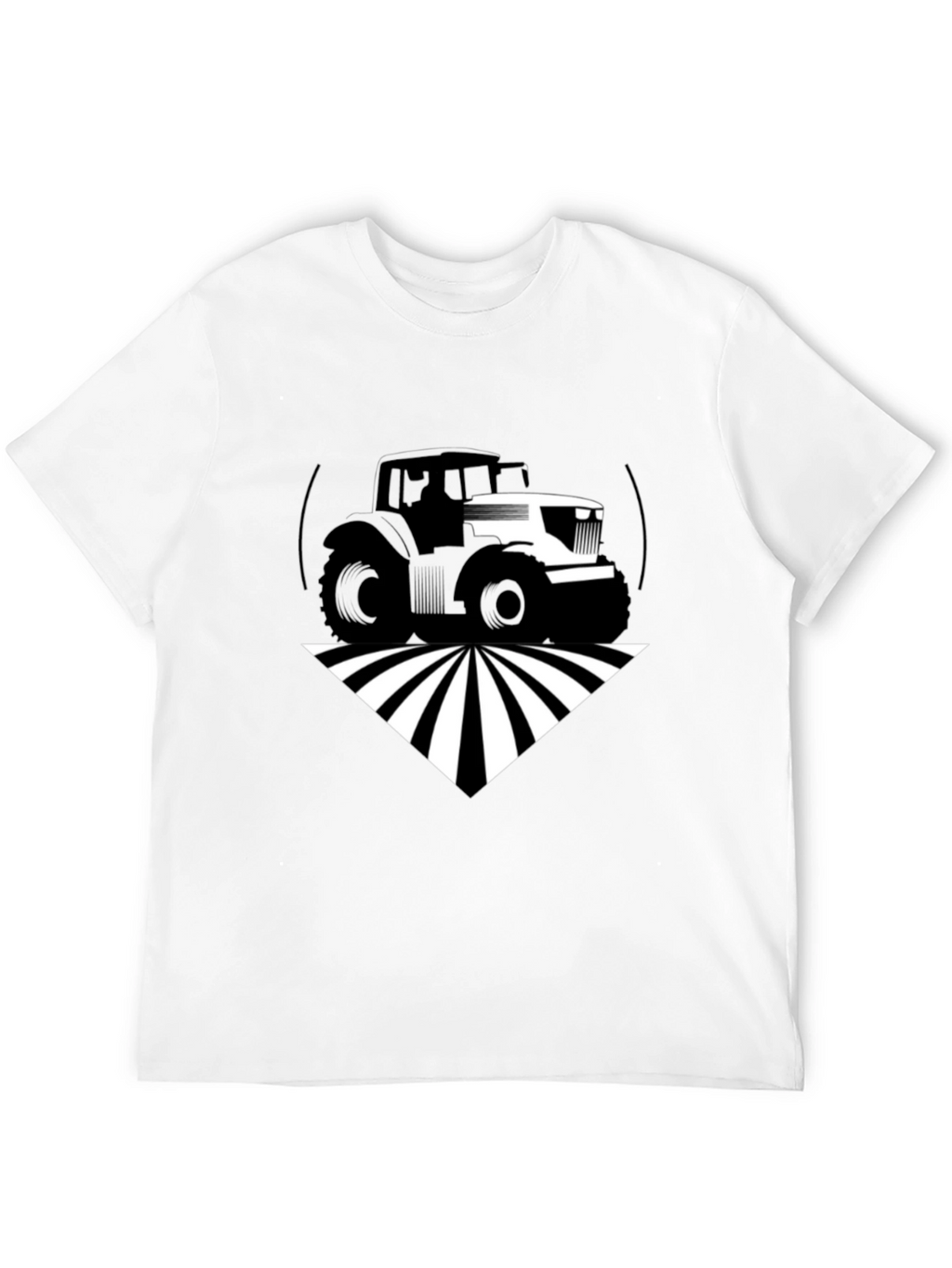 Tractor Graphic Black T-Shirt - Farm Life Apparel