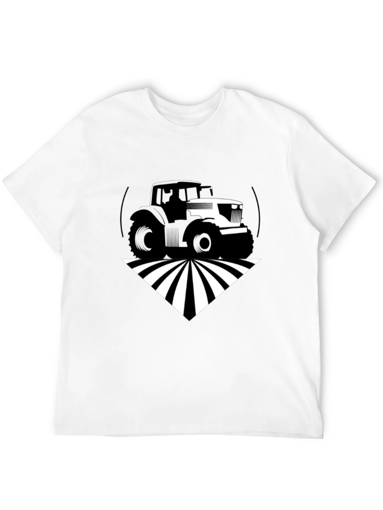 Tractor Graphic Black T-Shirt - Farm Life Apparel
