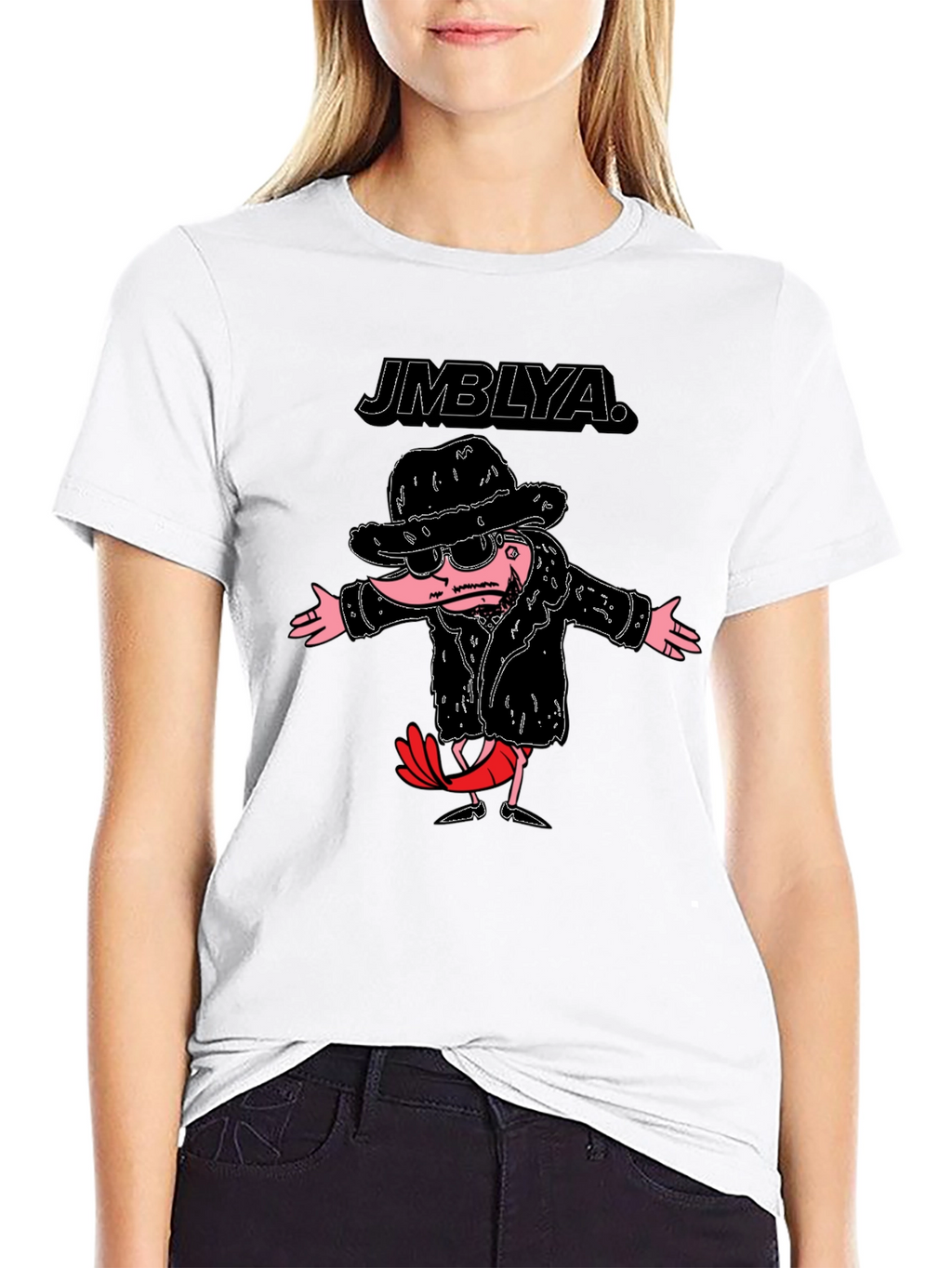 JMBLYA Graphic T-Shirt - Quirky Cartoon Tee
