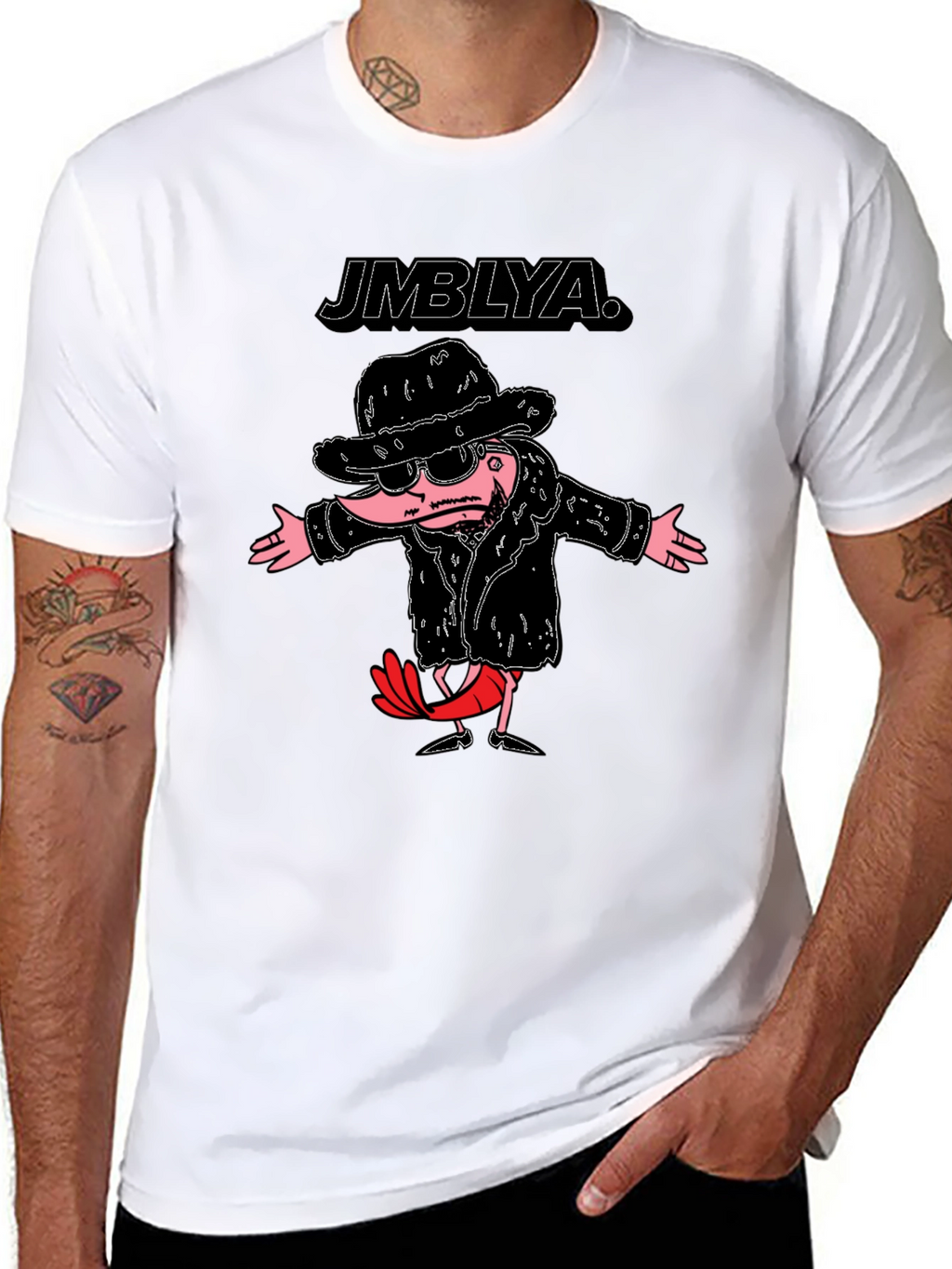 JMBLYA Graphic T-Shirt - Quirky Cartoon Tee