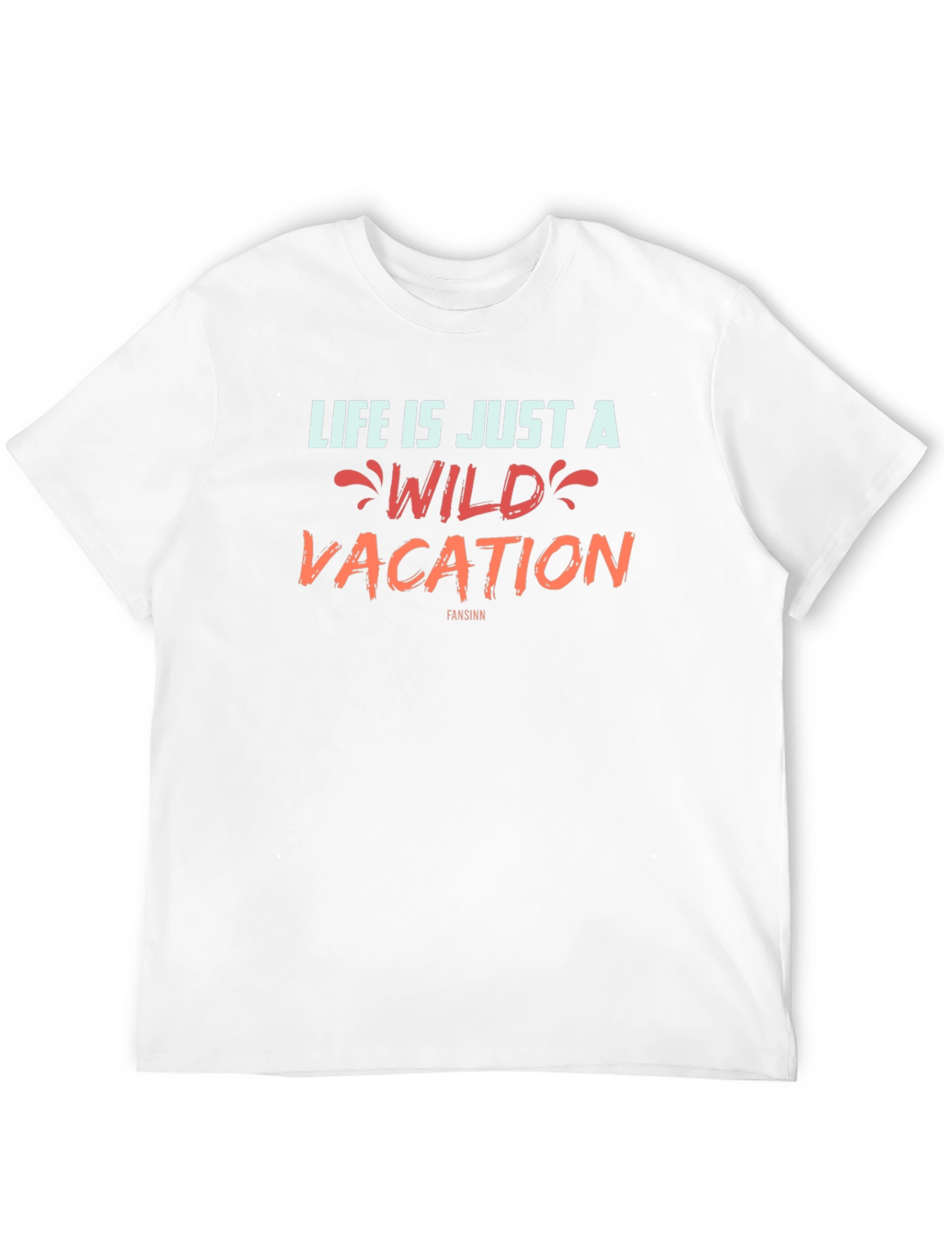 Life Is A Wild Vacation Graphic T-Shirt