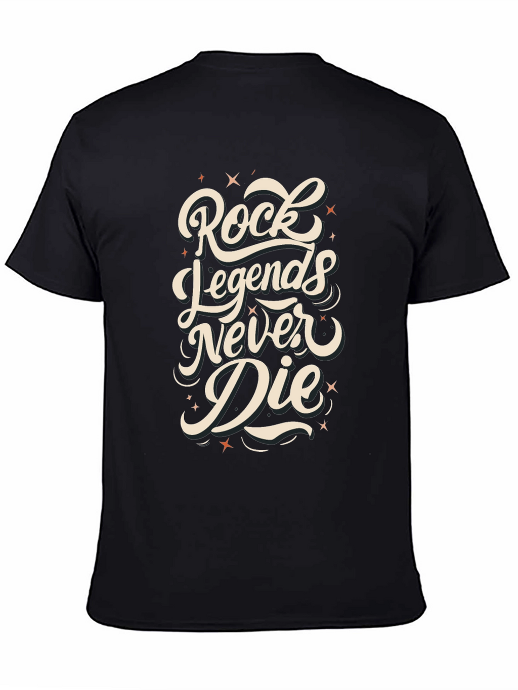 Rock Legends Never Die Graphic T-Shirt