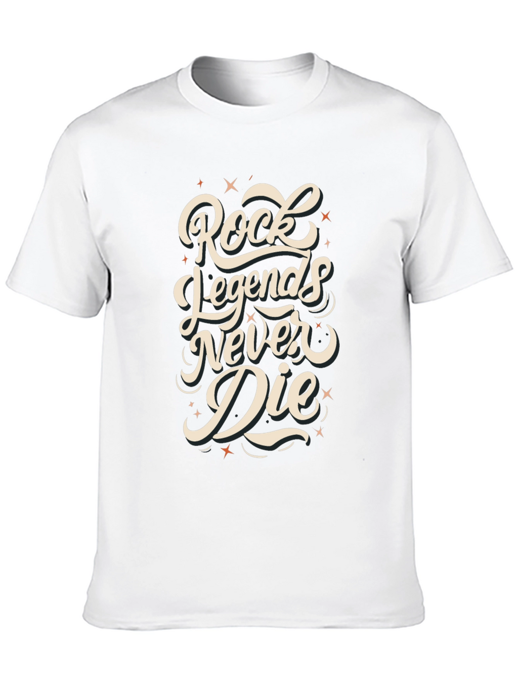 Rock Legends Never Die Graphic T-Shirt