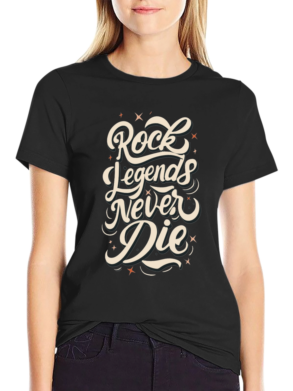 Rock Legends Never Die Graphic T-Shirt