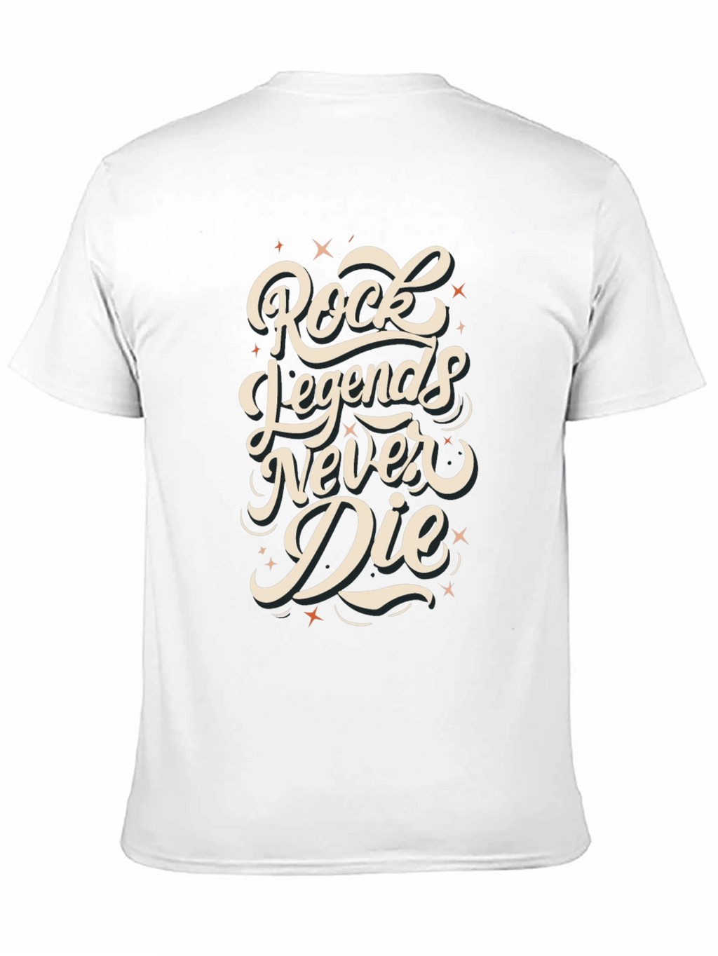 Rock Legends Never Die Graphic T-Shirt