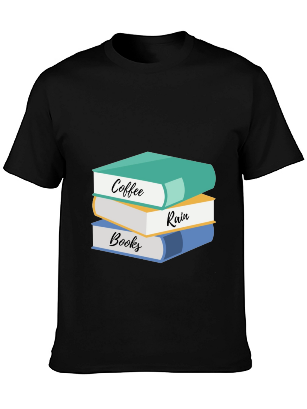 Coffee Rain Books T-Shirt: Cozy Readers Tee