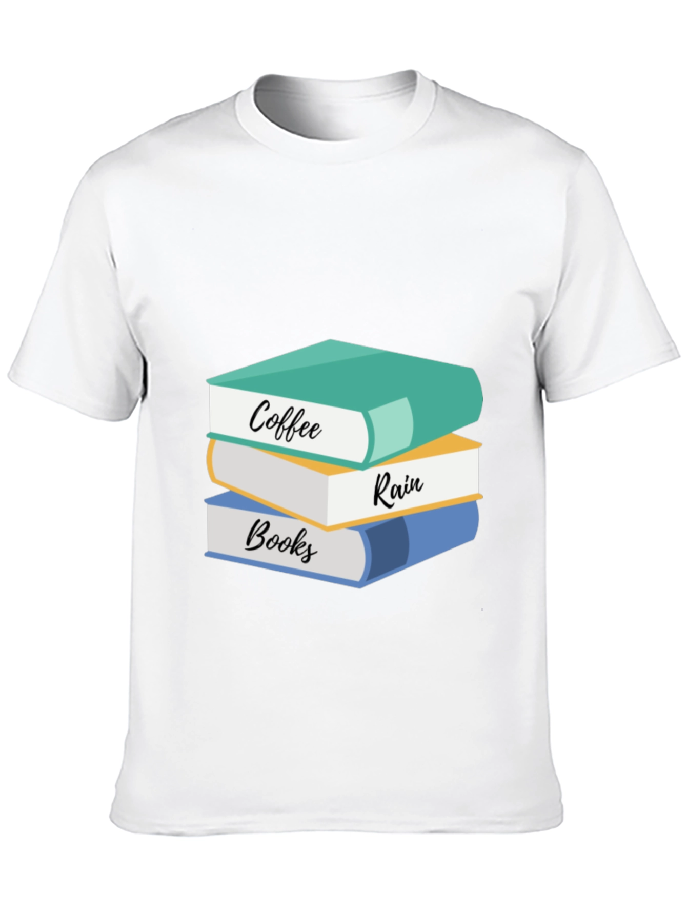 Coffee Rain Books T-Shirt: Cozy Readers Tee