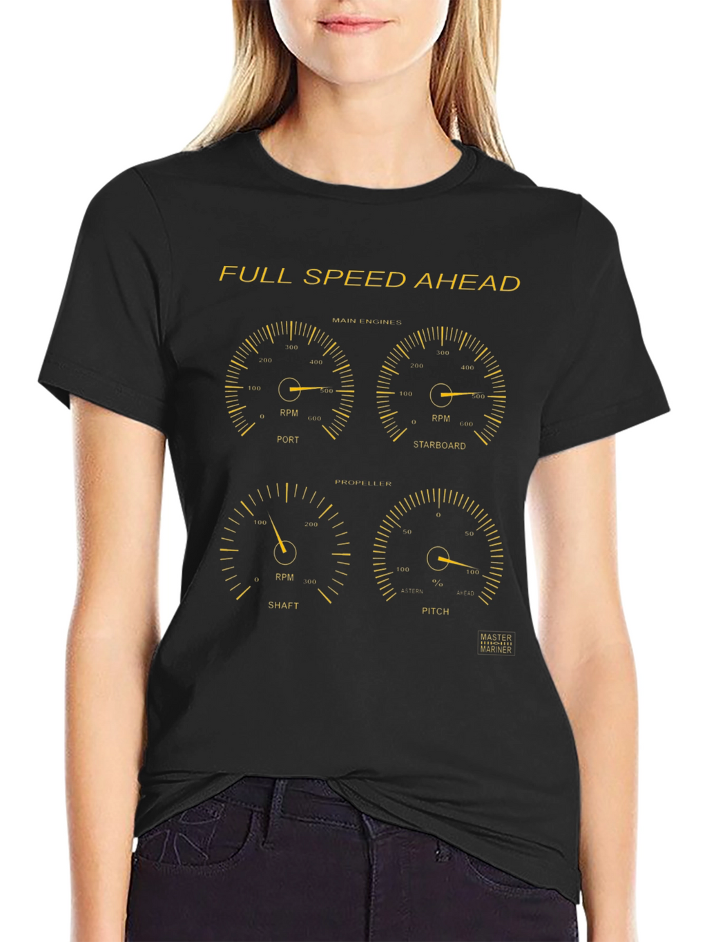 Full Speed Ahead Mariner T-Shirt
