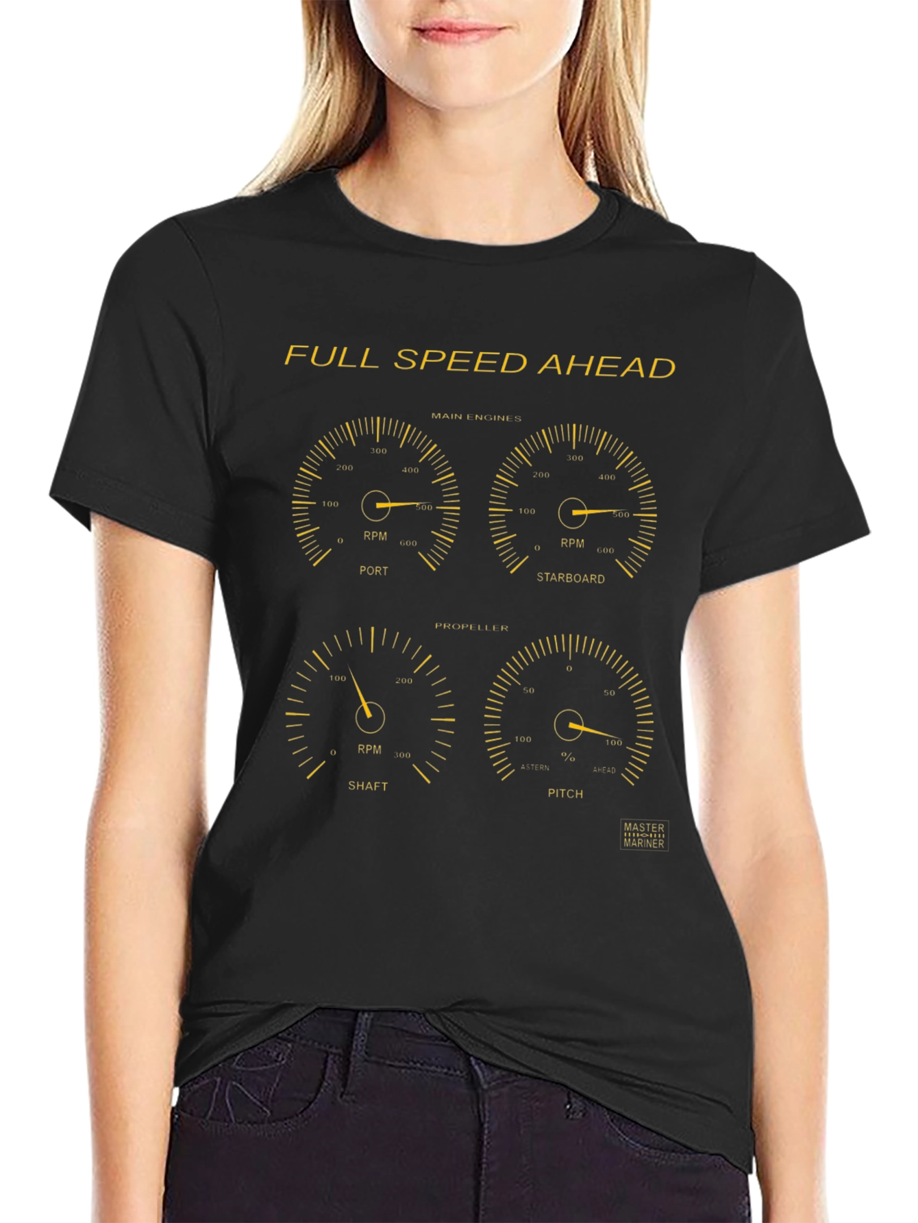 Full Speed Ahead Mariner T-Shirt