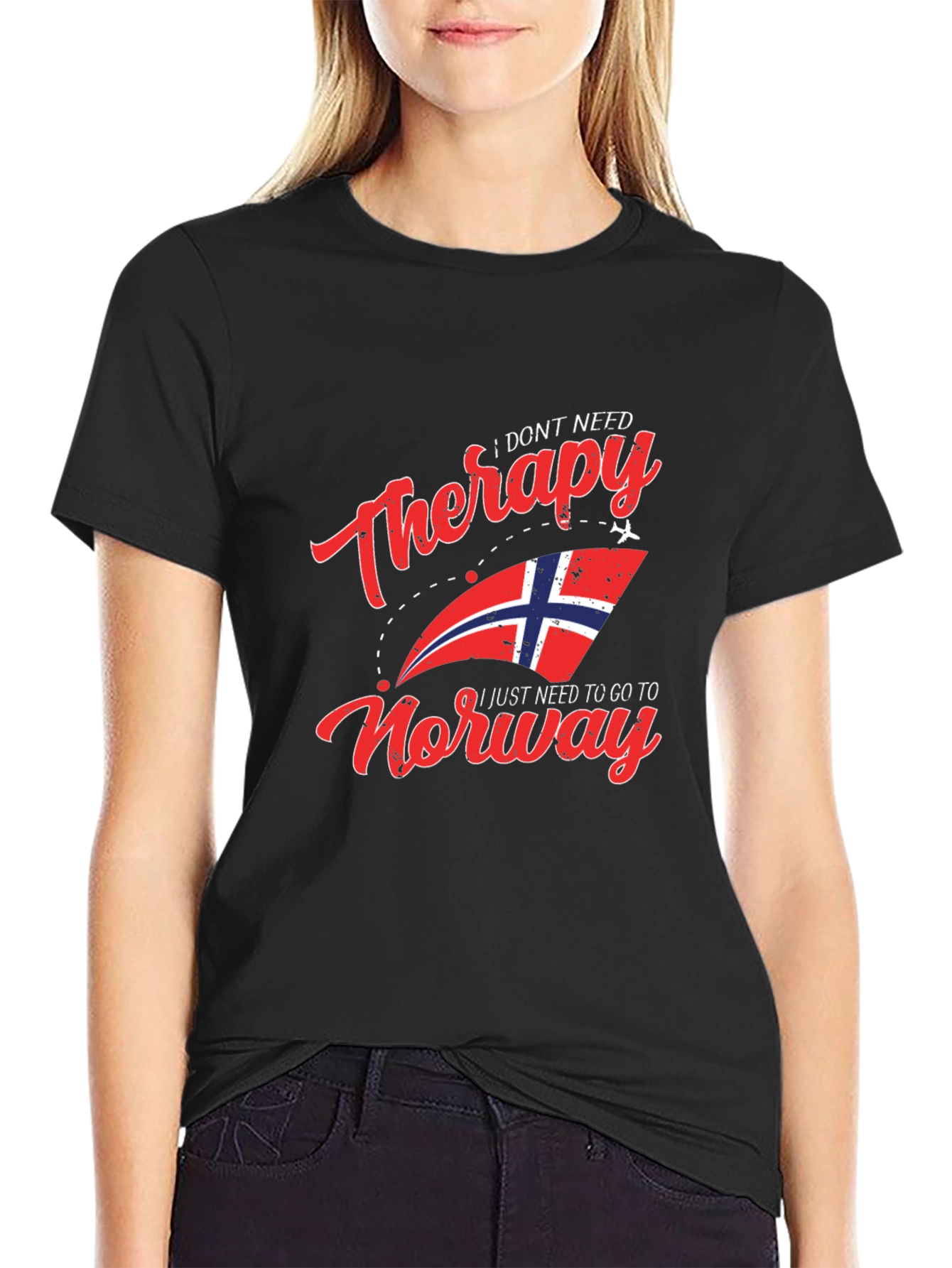 I Dont Need Therapy Norway T-Shirt