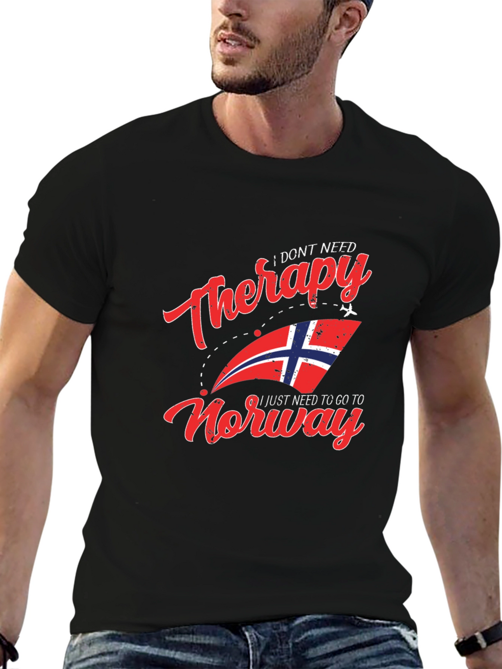 I Dont Need Therapy Norway T-Shirt