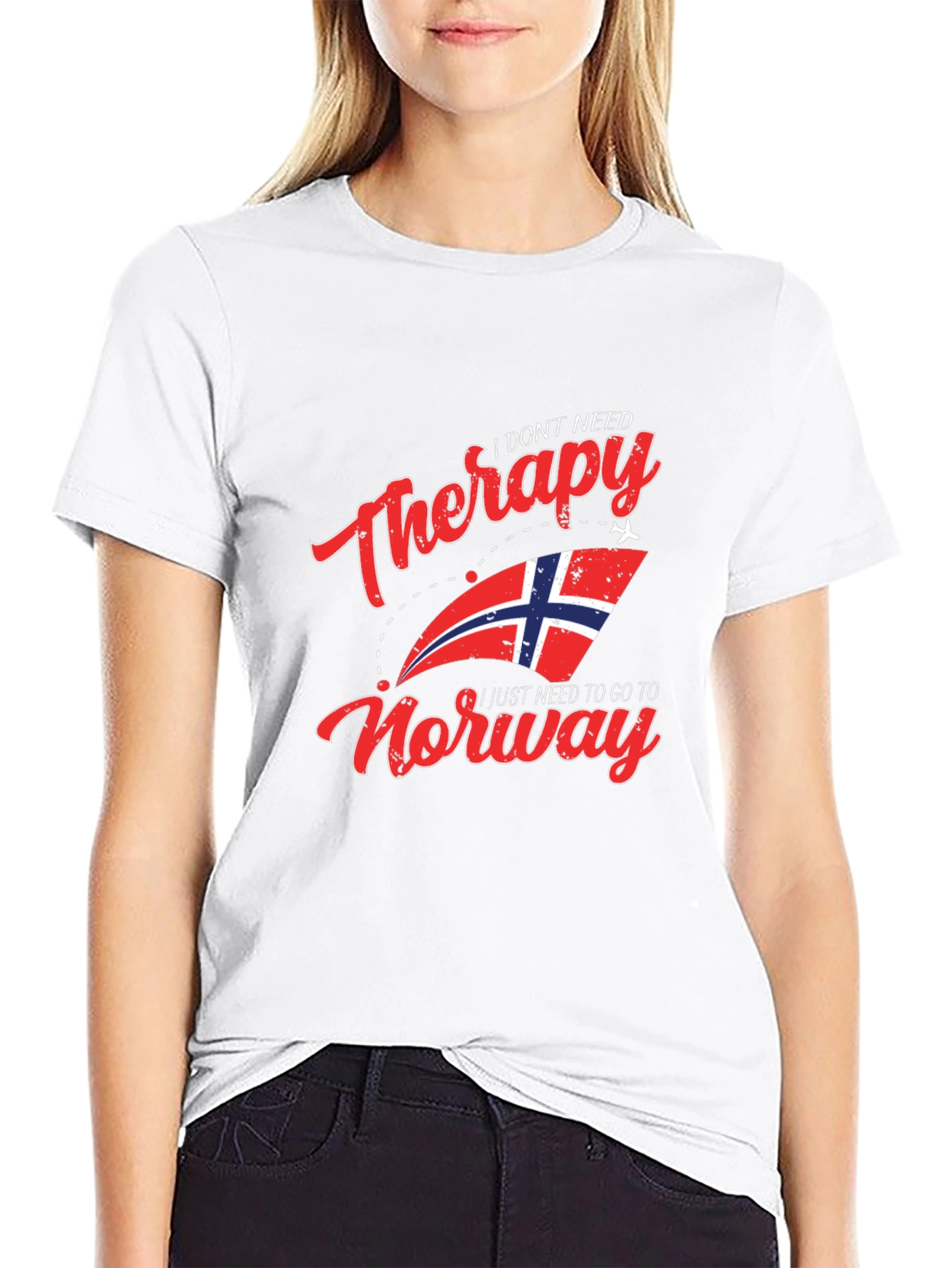 I Dont Need Therapy Norway T-Shirt