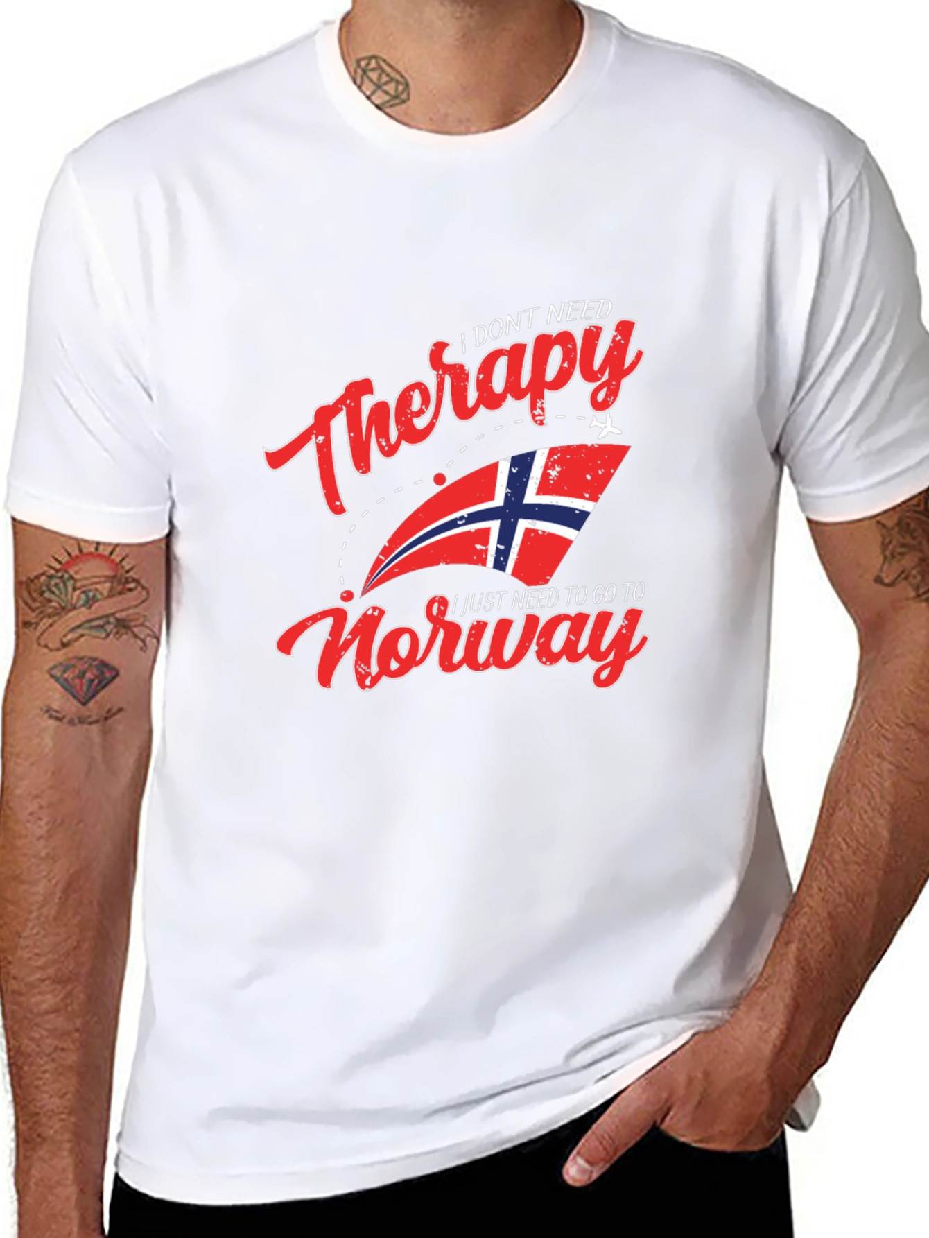 I Dont Need Therapy Norway T-Shirt