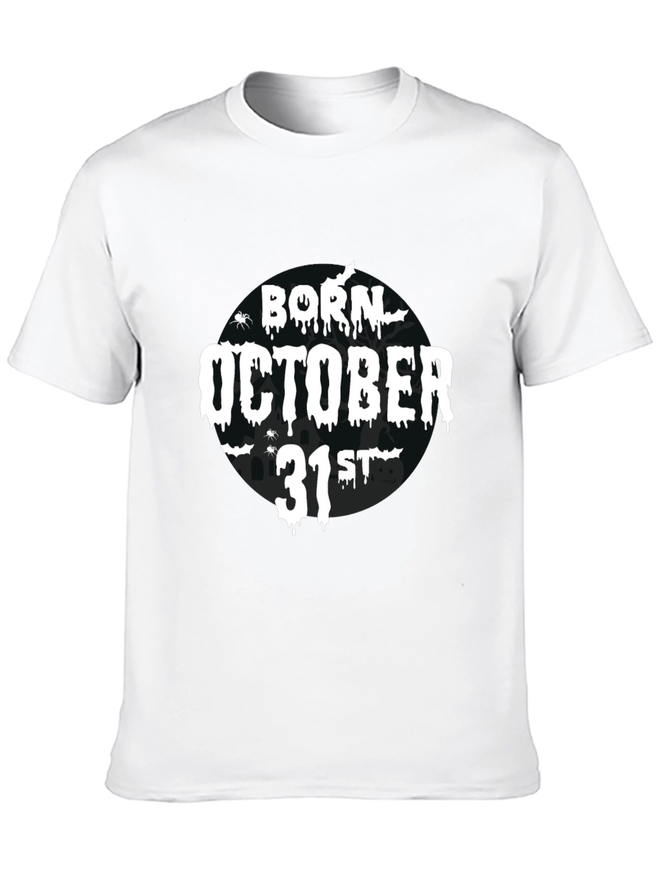 Born October 31st T-Shirt - Halloween Birthday Tee
